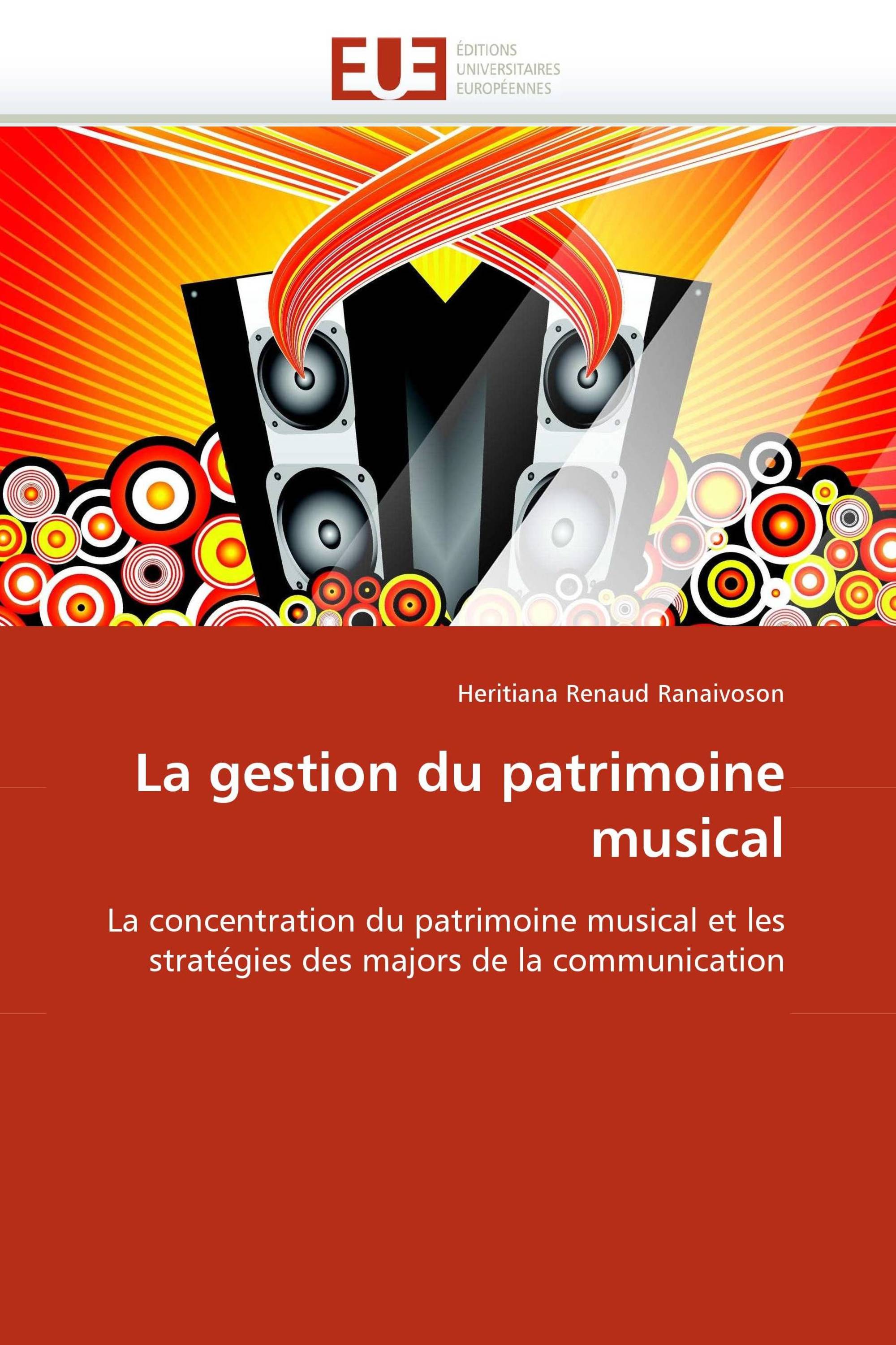 La gestion du patrimoine musical