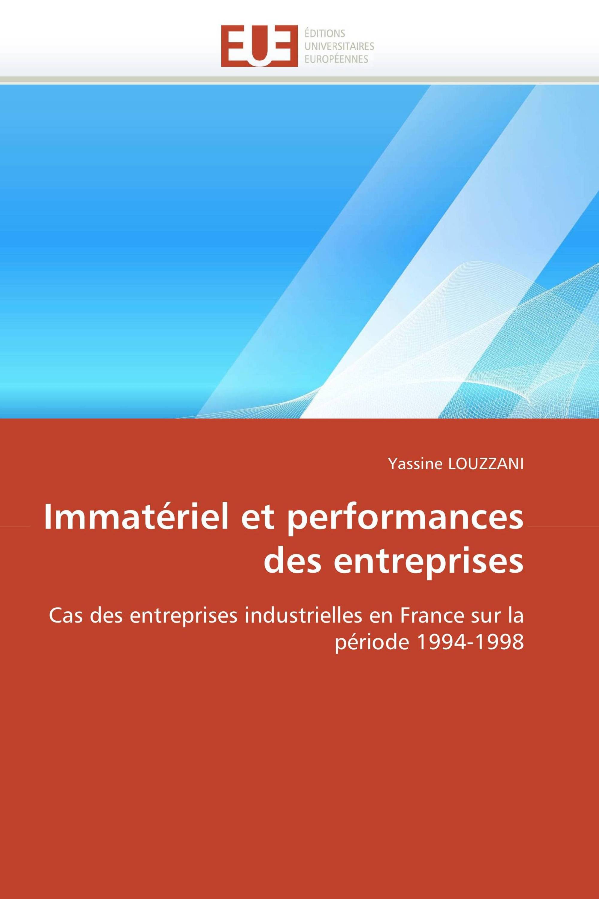 Immatériel et performances des entreprises