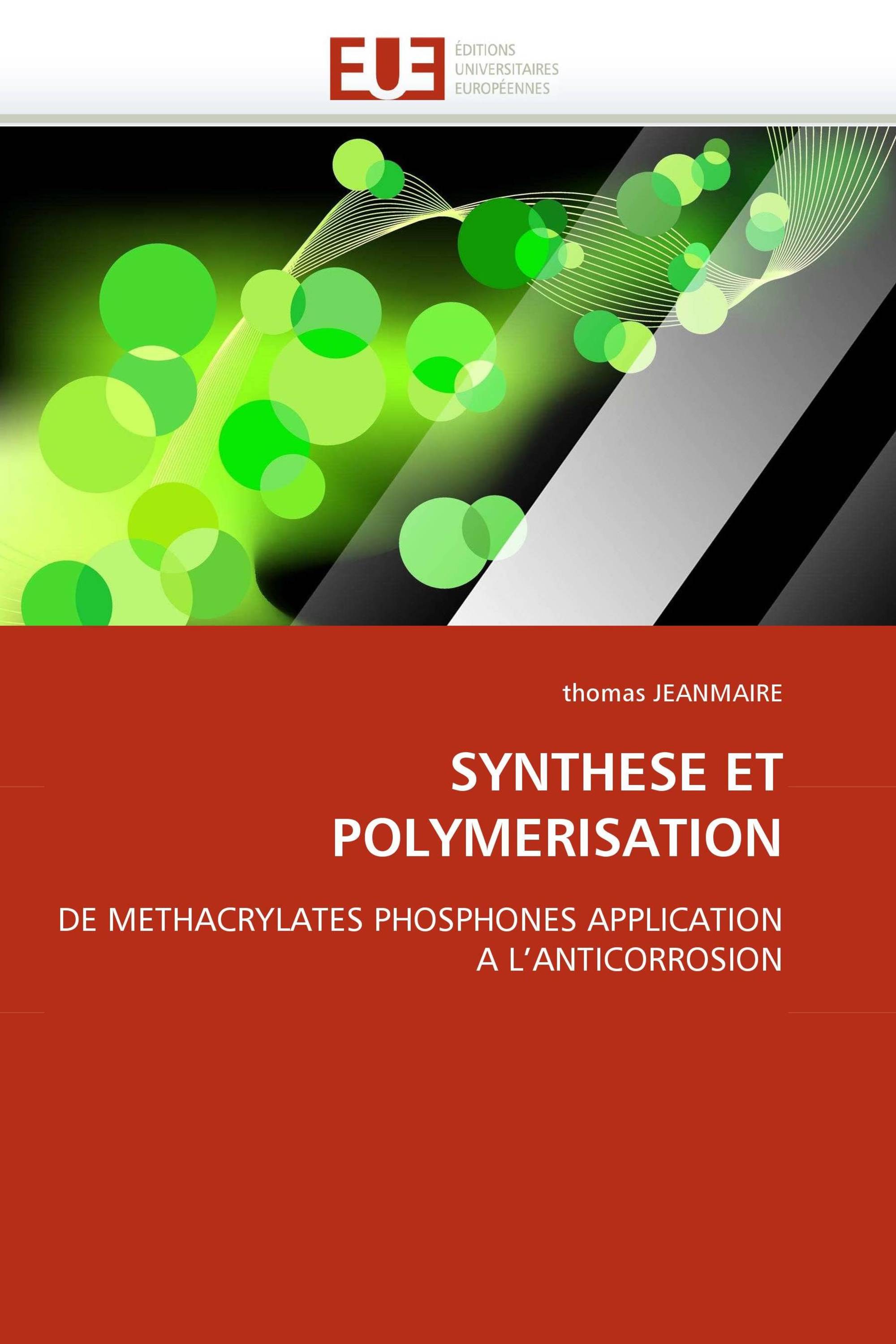 SYNTHESE ET POLYMERISATION