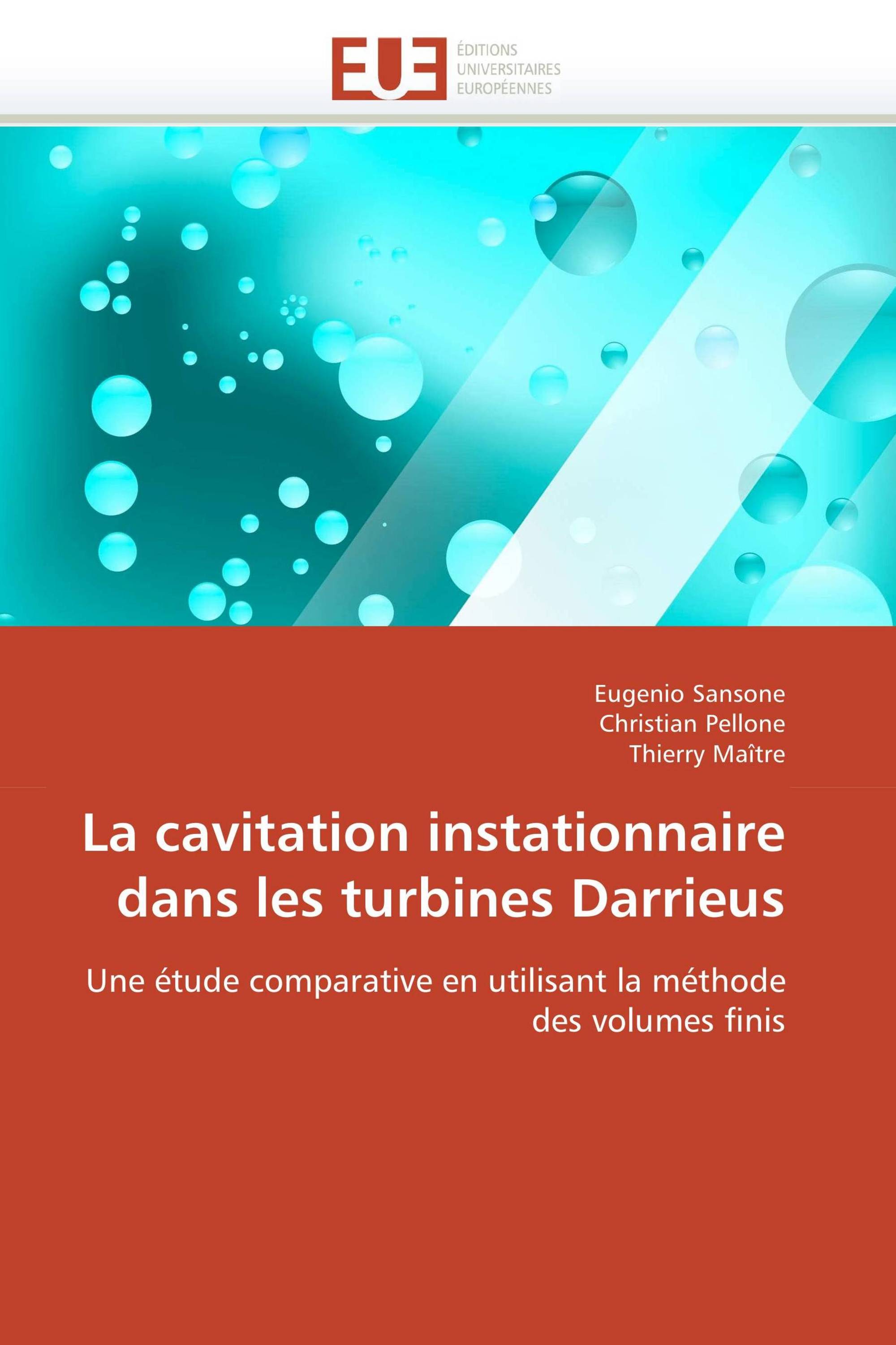 La cavitation instationnaire dans les turbines Darrieus