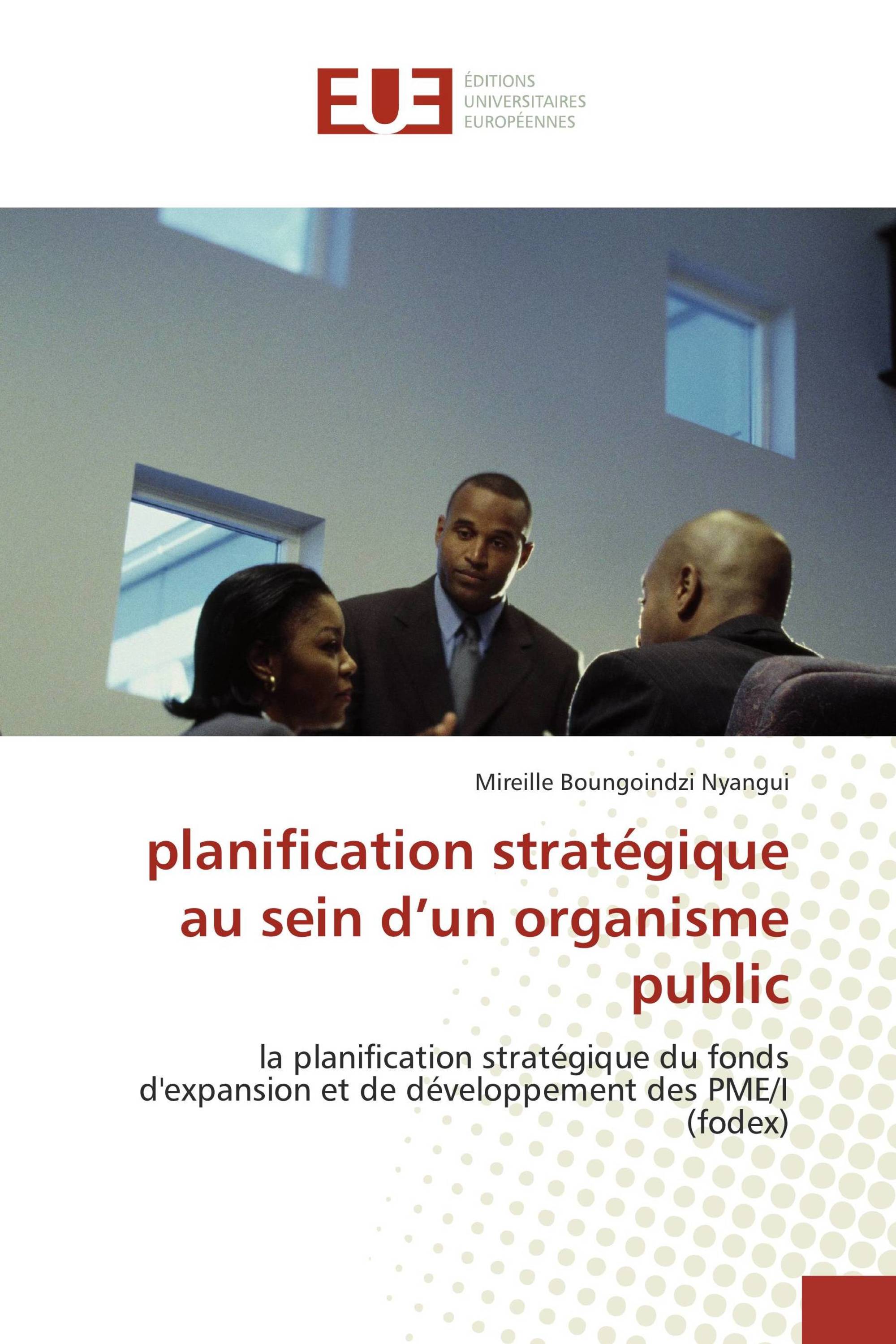 planification stratégique au sein d’un organisme public