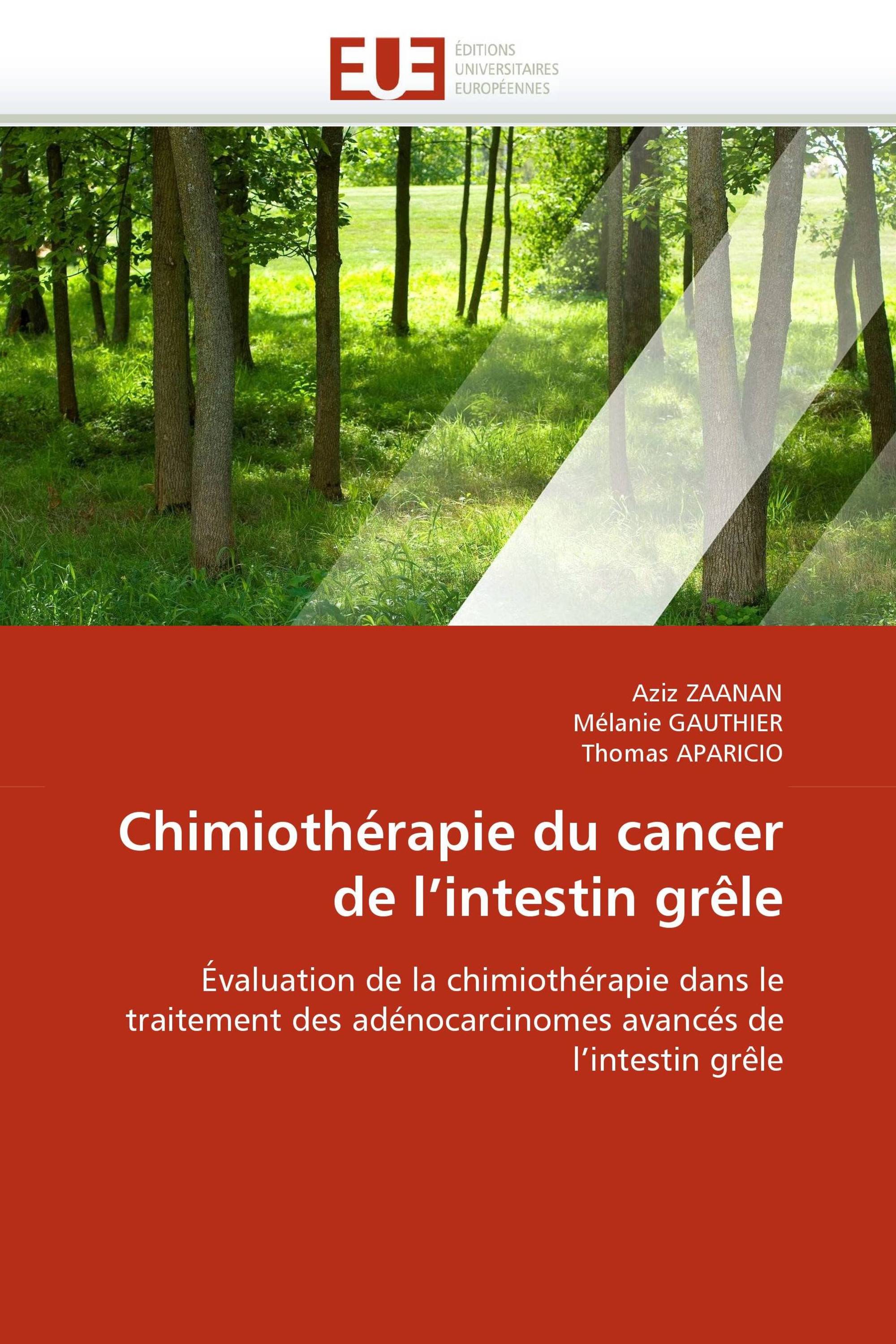 Chimiothérapie du cancer de l'intestin grêle