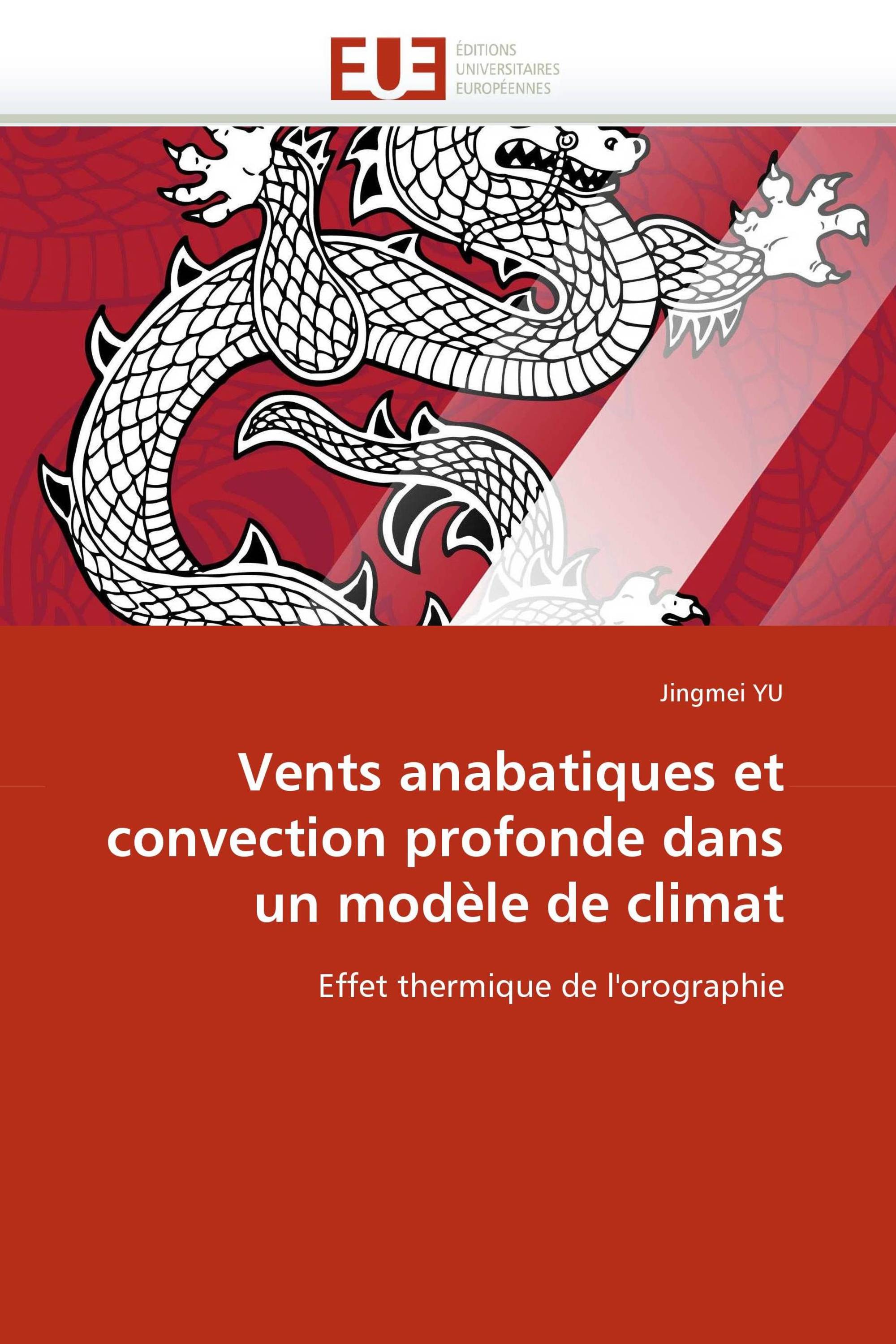 Vents anabatiques et convection profonde dans un modèle de climat