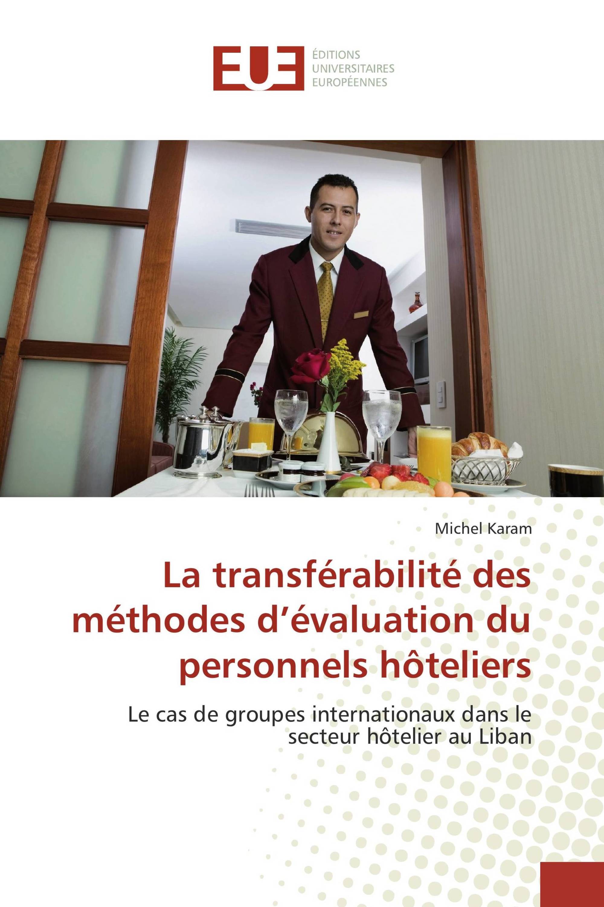 La transférabilité des méthodes d’évaluation du personnels hôteliers