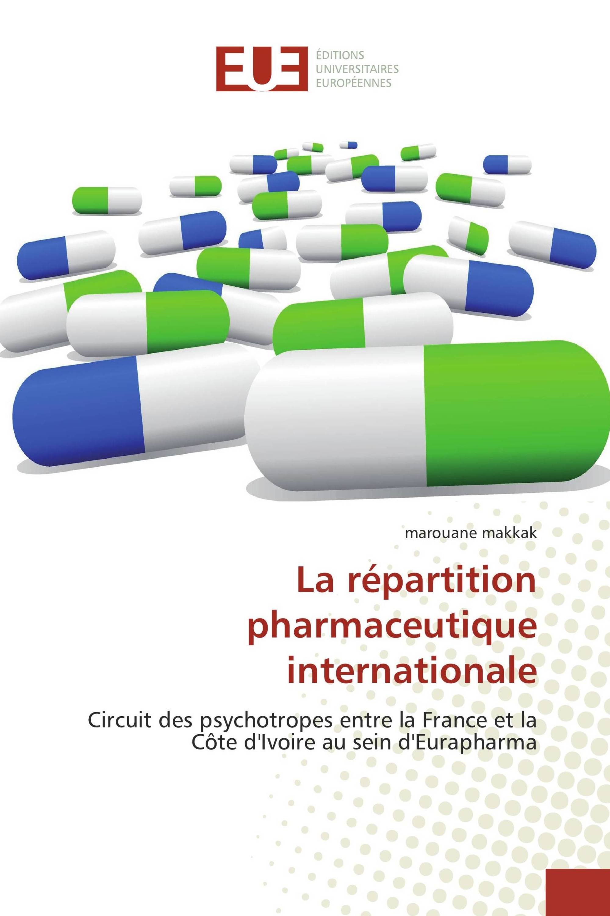 La répartition pharmaceutique internationale