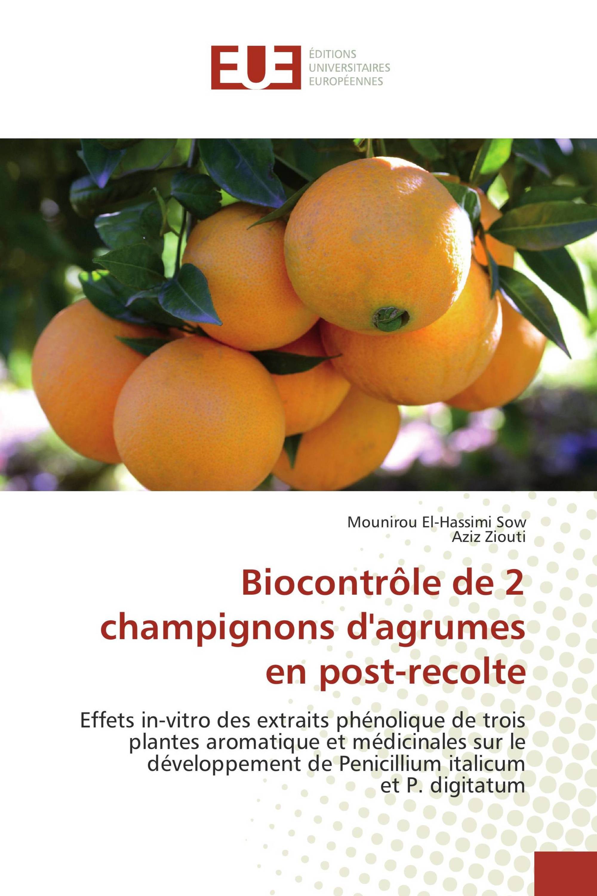 Biocontrôle de 2 champignons d'agrumes en post-recolte