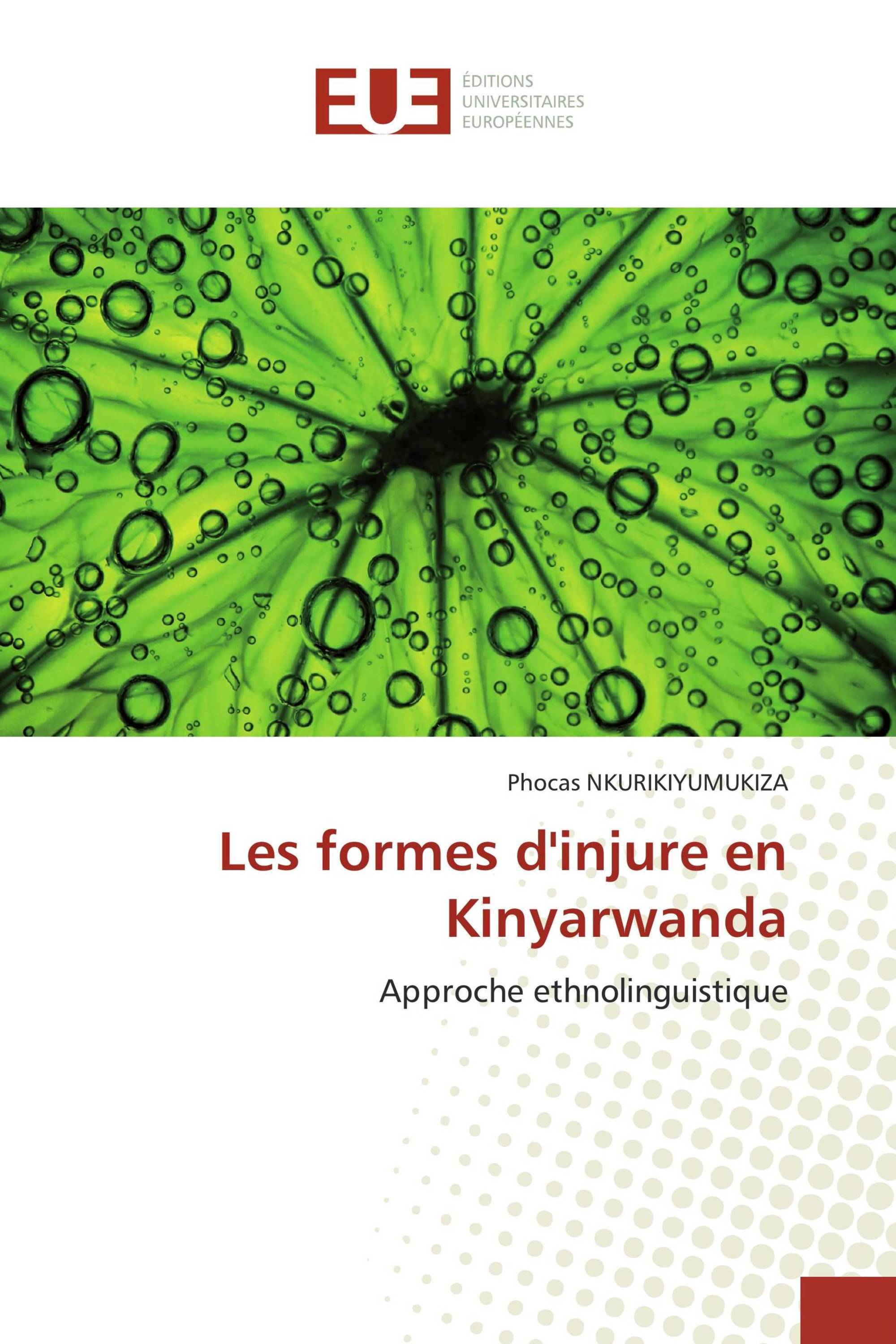 Les formes d'injure en Kinyarwanda