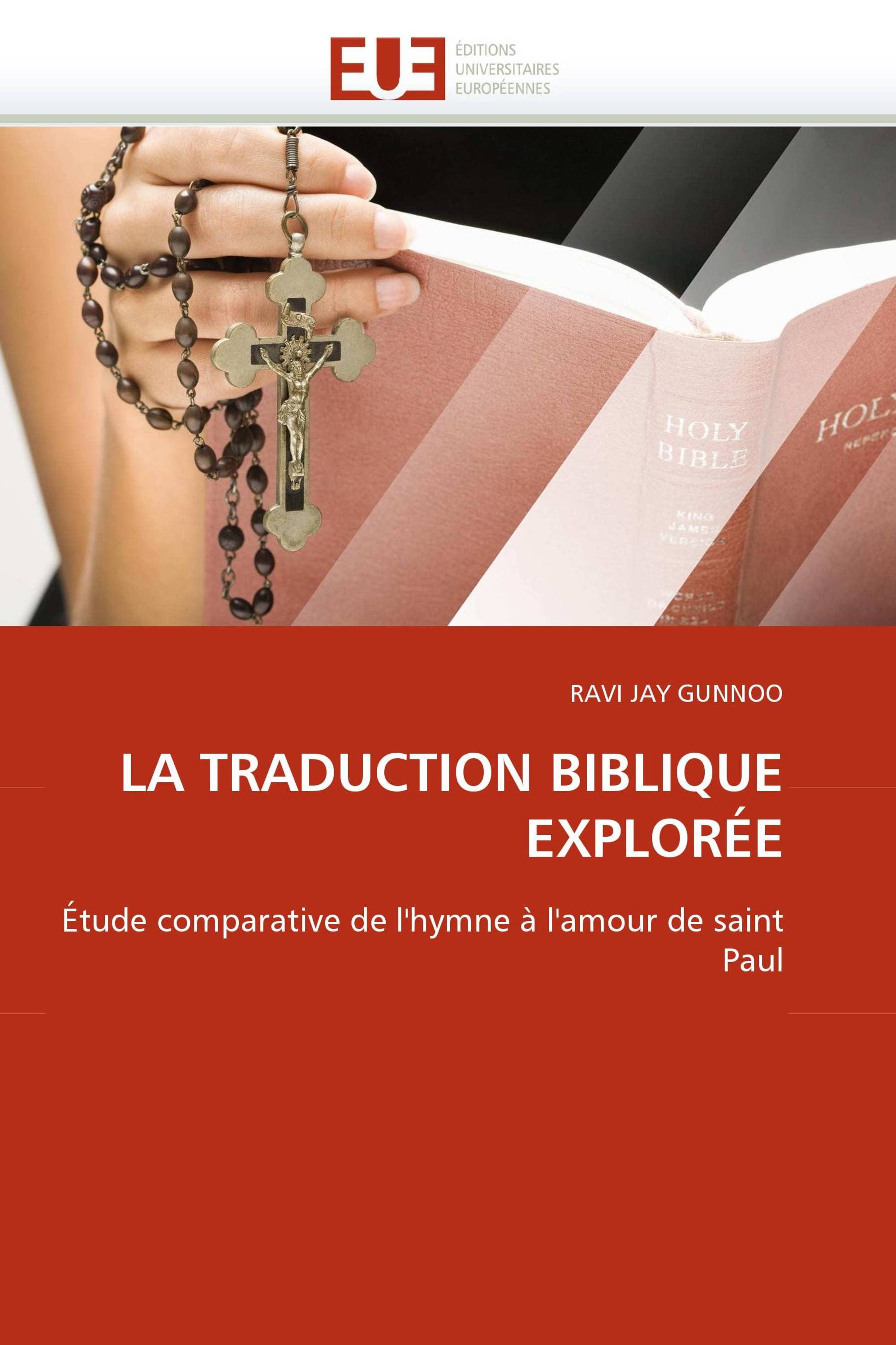 LA TRADUCTION BIBLIQUE EXPLORÉE