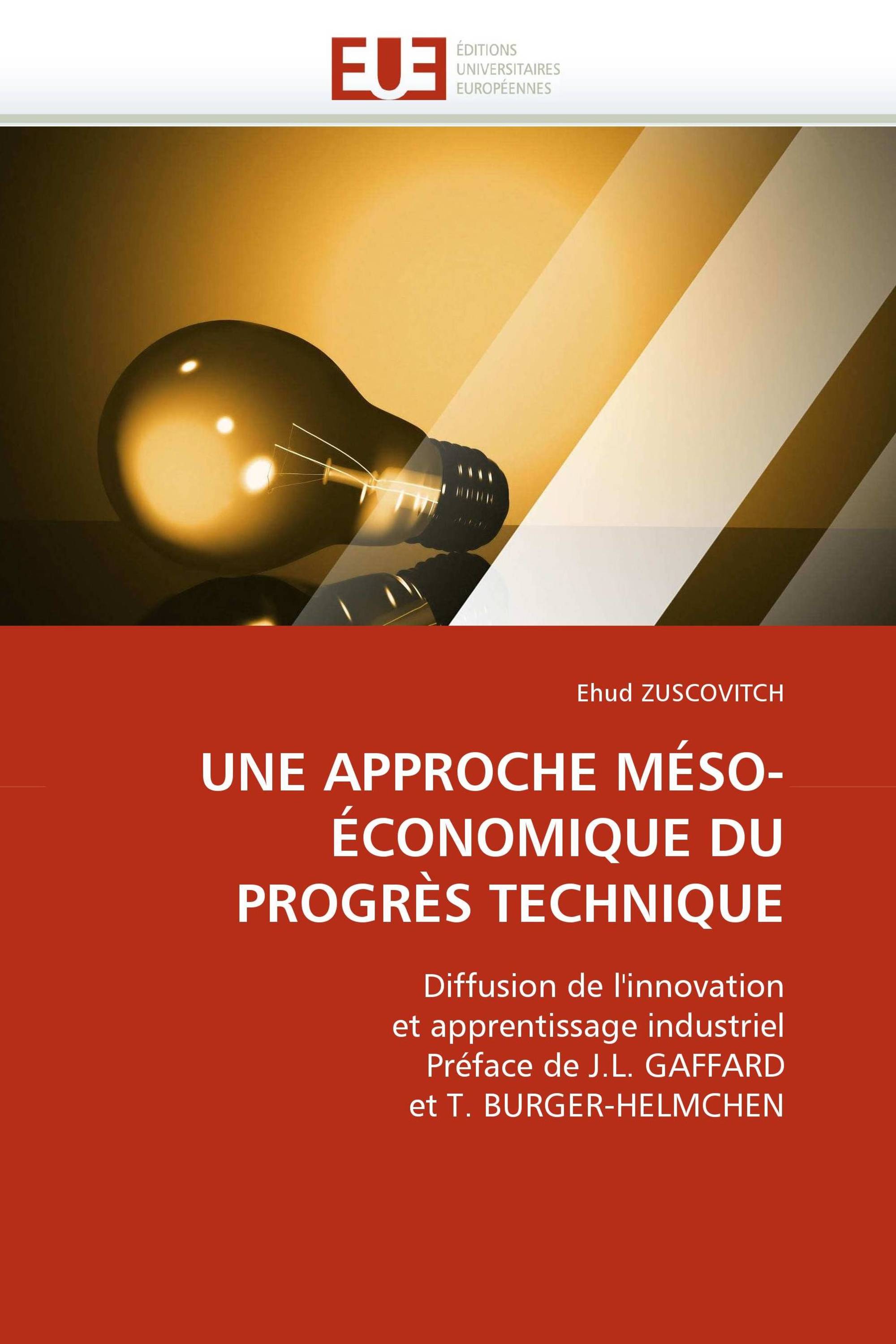 UNE APPROCHE MÉSO-ÉCONOMIQUE DU PROGRÈS TECHNIQUE