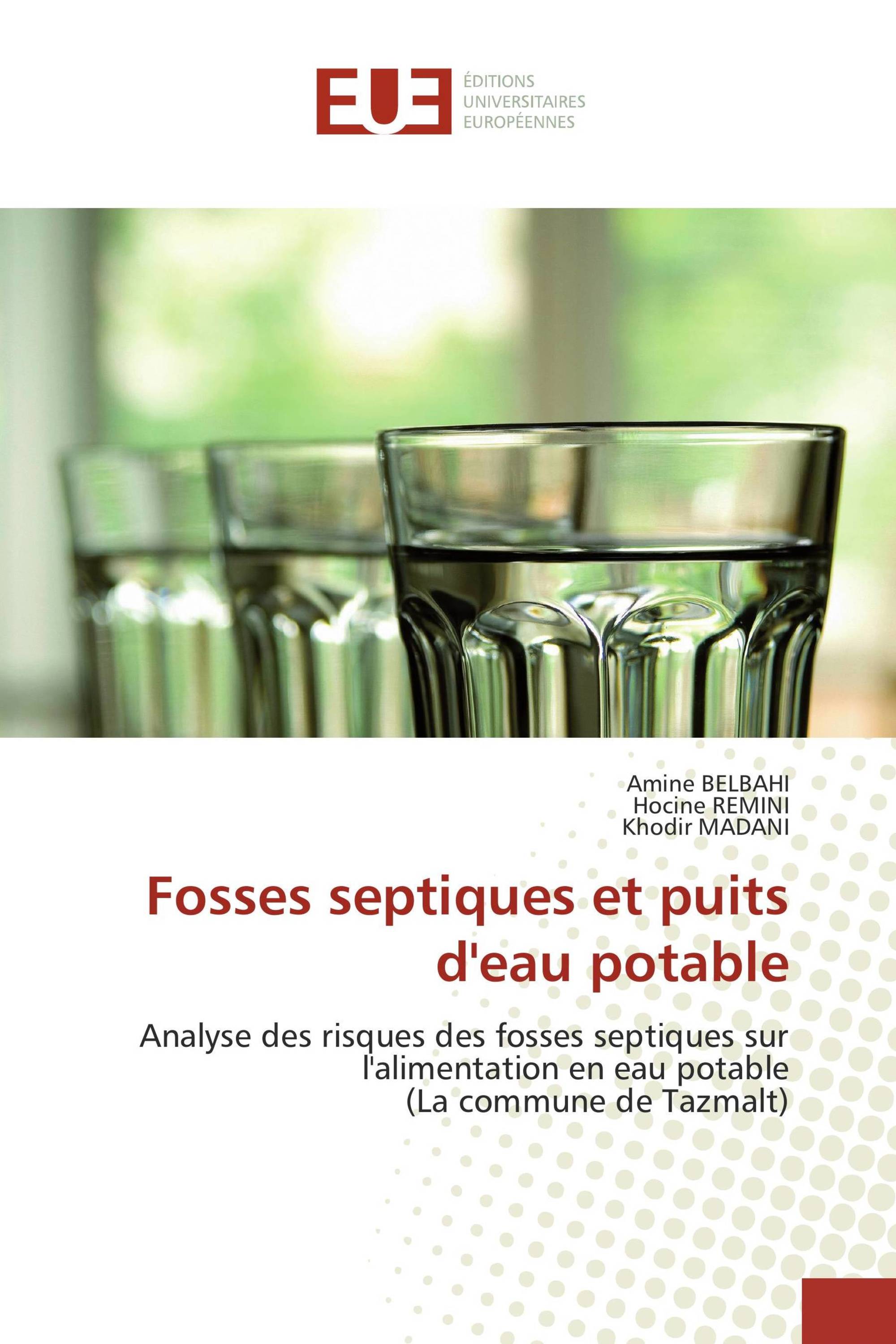 Fosses septiques et puits d'eau potable