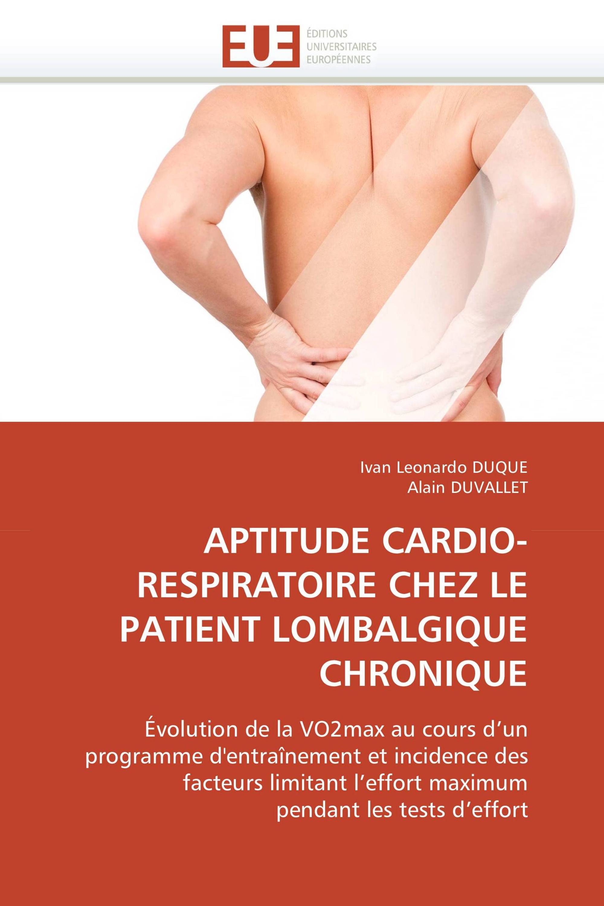 APTITUDE CARDIO-RESPIRATOIRE CHEZ LE PATIENT LOMBALGIQUE CHRONIQUE