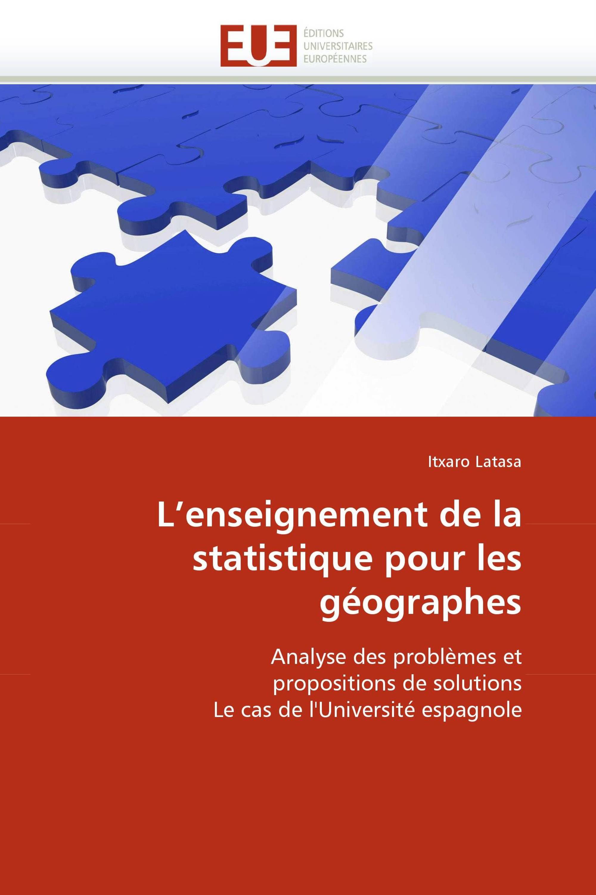 L'enseignement de la statistique pour les géographes