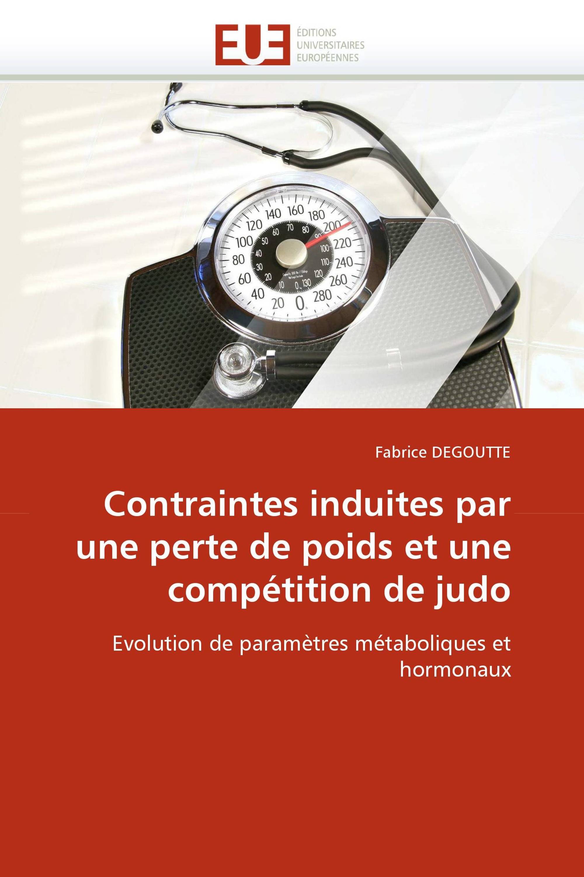 Contraintes induites par une perte de poids et une compétition de judo