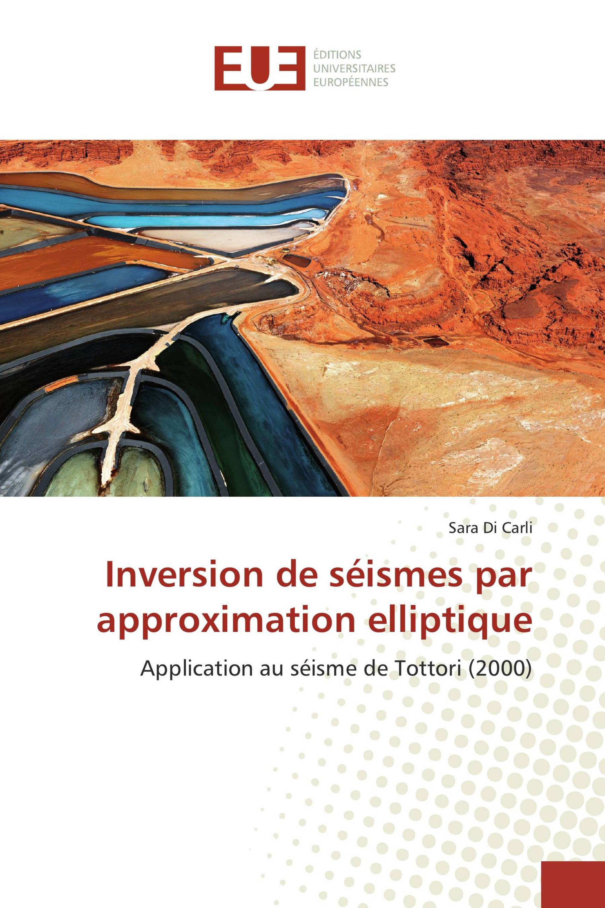 Inversion de séismes par approximation elliptique