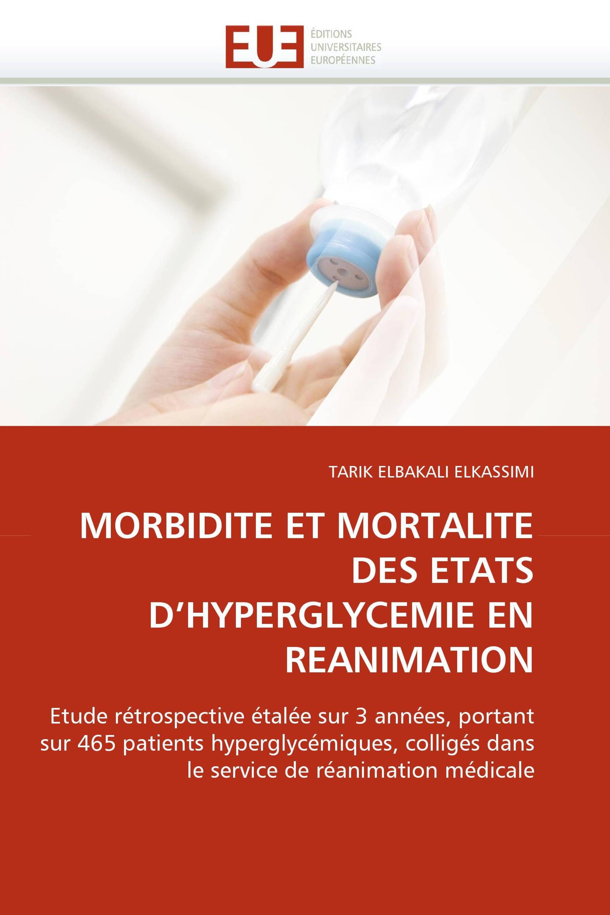 MORBIDITE ET MORTALITE DES ETATS D'HYPERGLYCEMIE EN REANIMATION