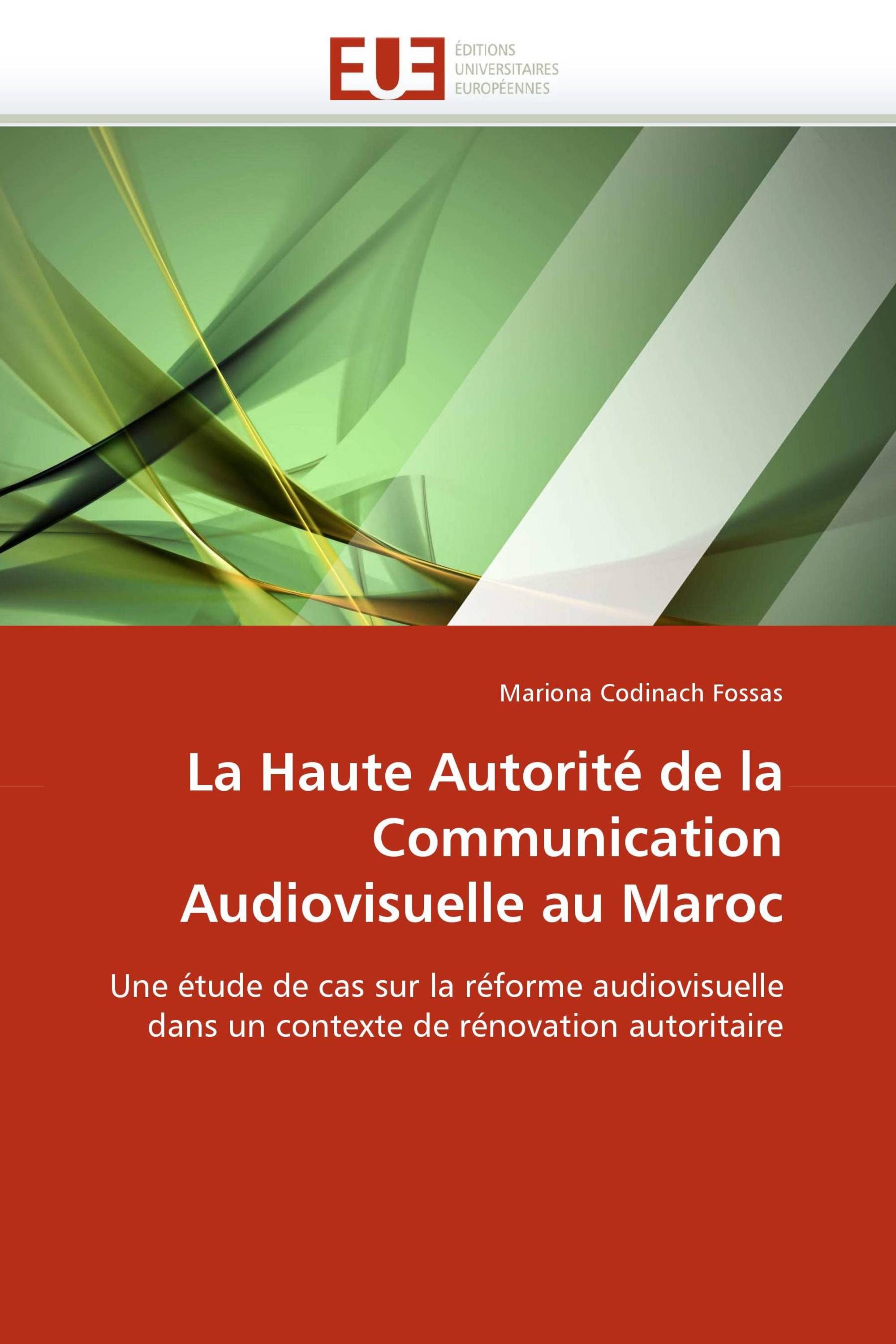 La Haute Autorité de la Communication Audiovisuelle au Maroc