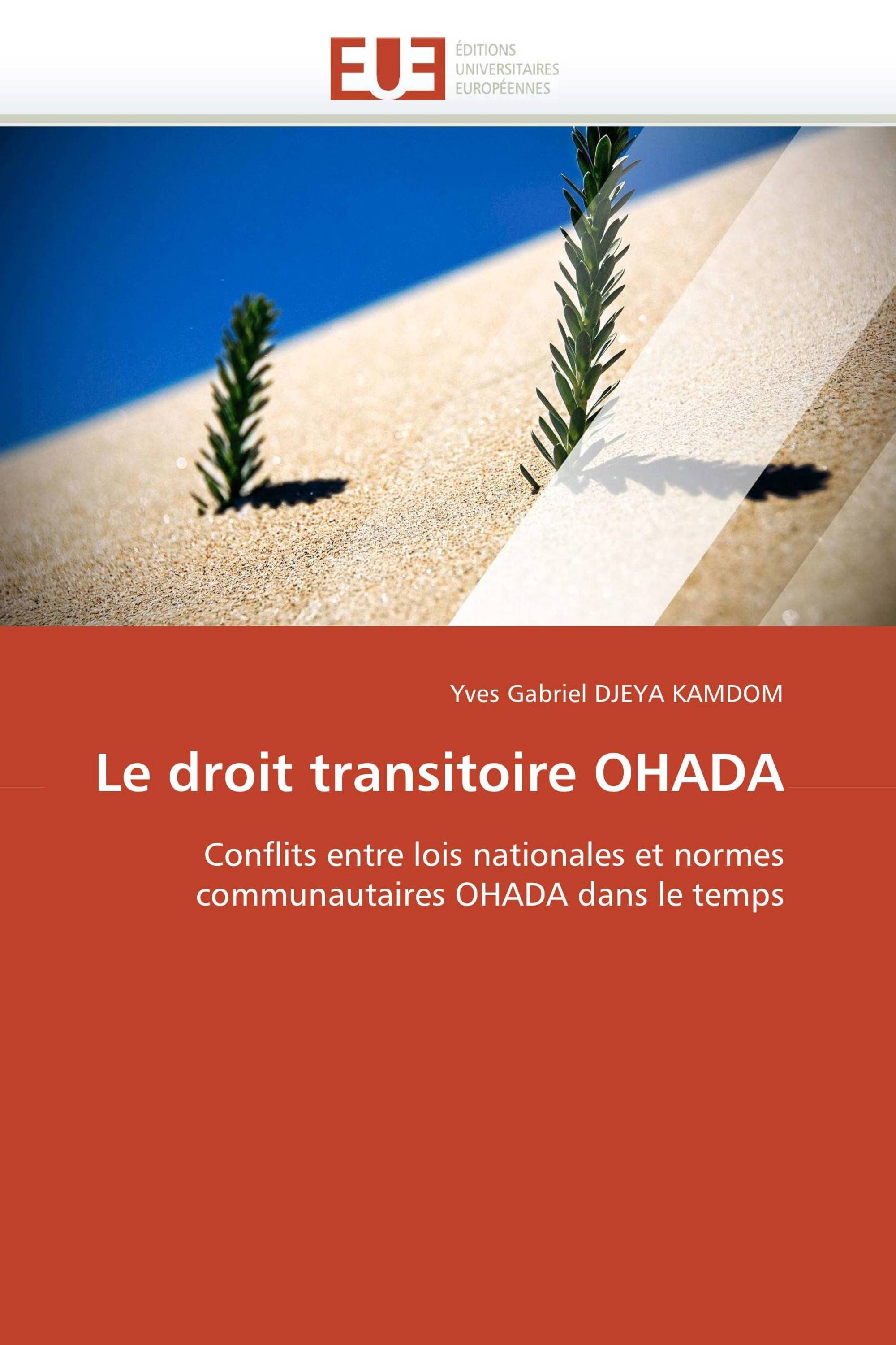 Le droit transitoire OHADA