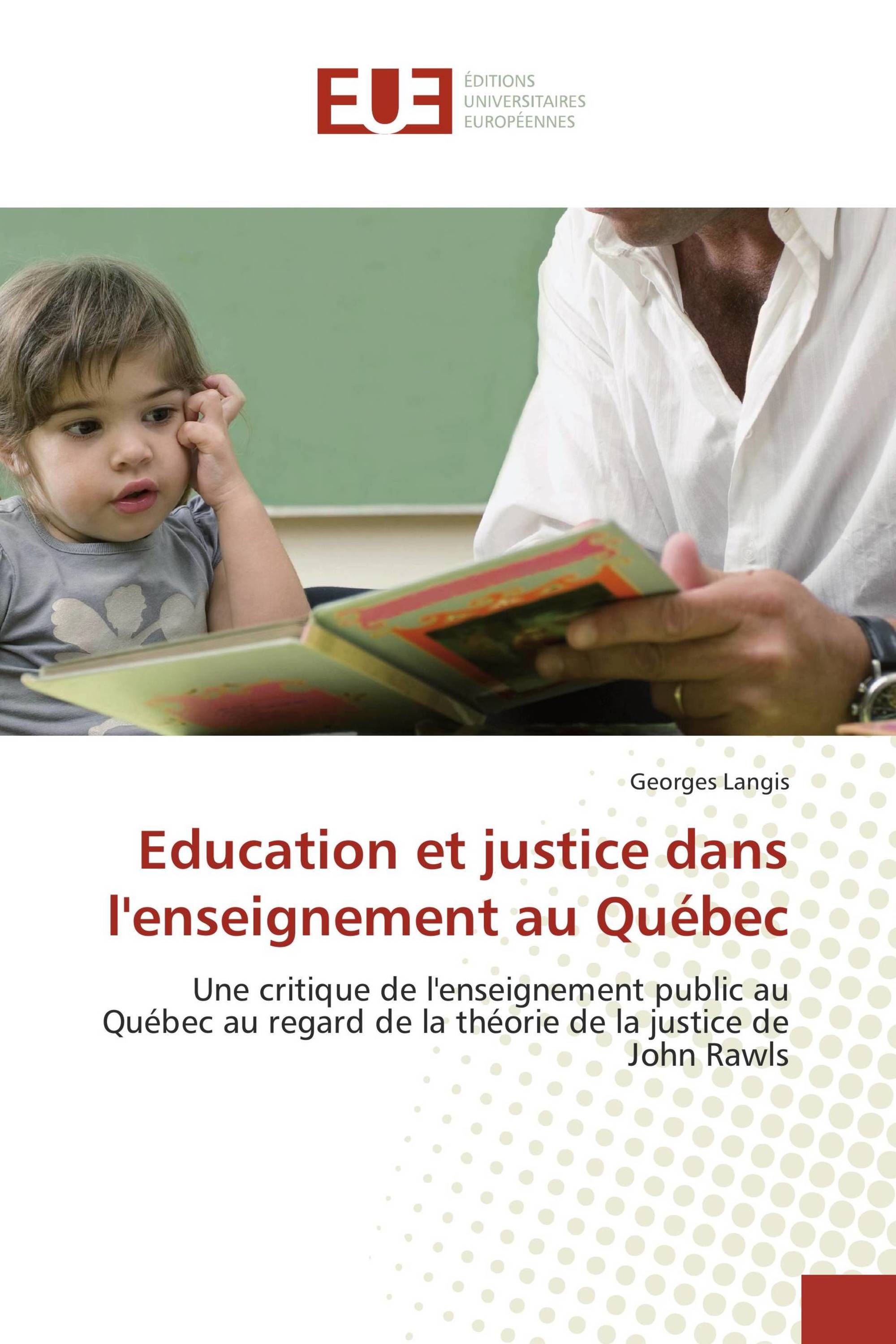 Education et justice dans l'enseignement au Québec