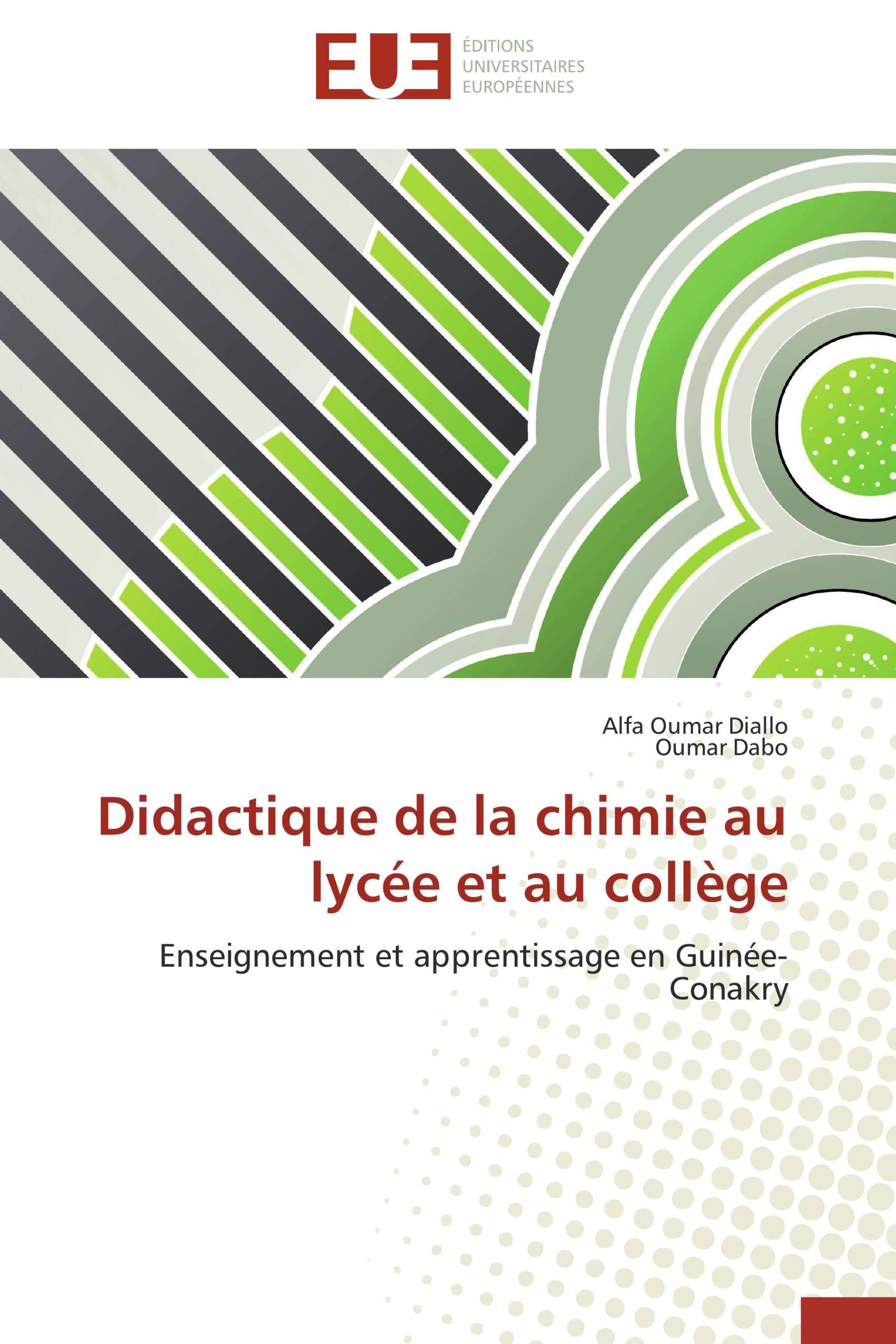 Didactique de la chimie au lycée et au collège