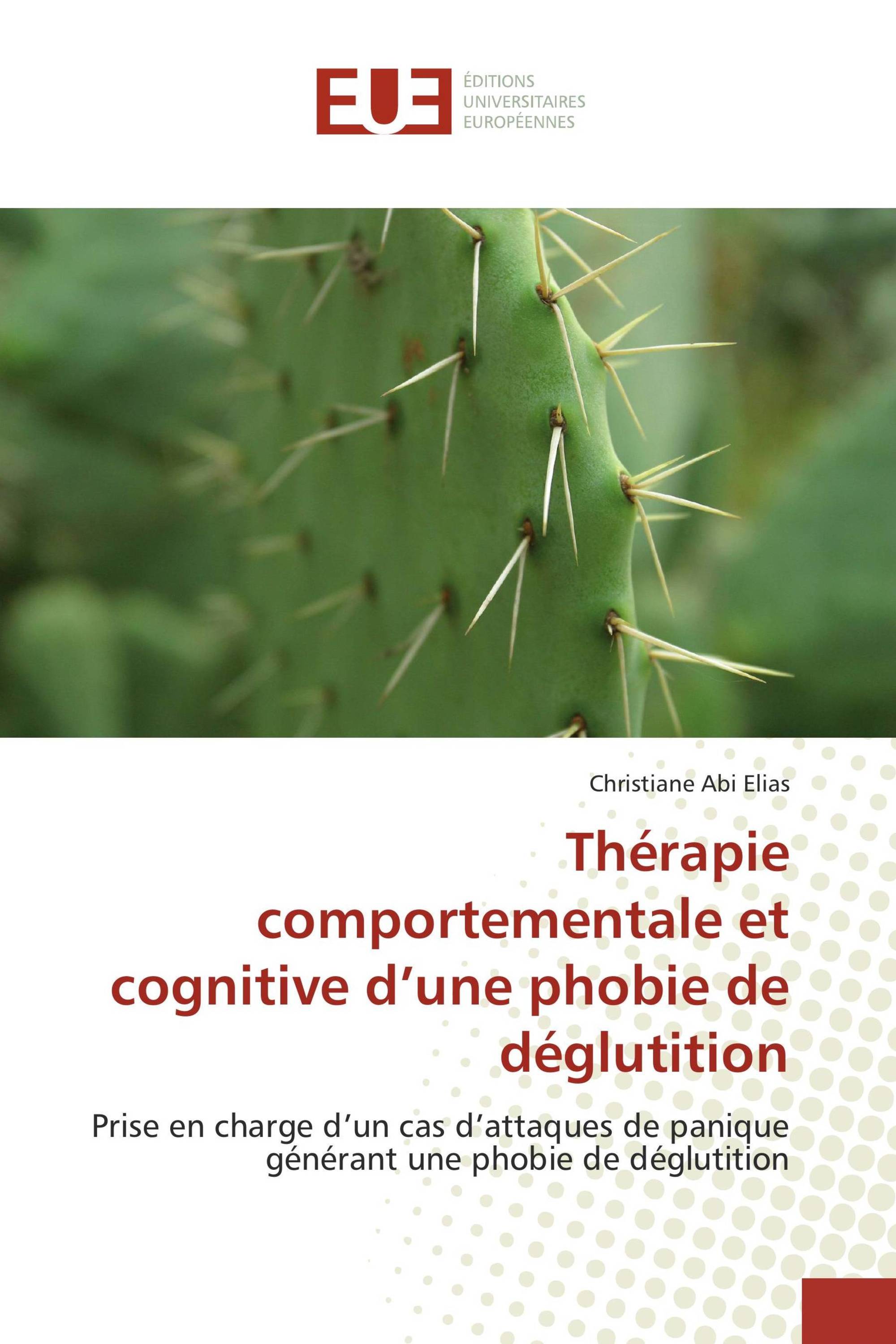 Thérapie comportementale et cognitive d’une phobie de déglutition