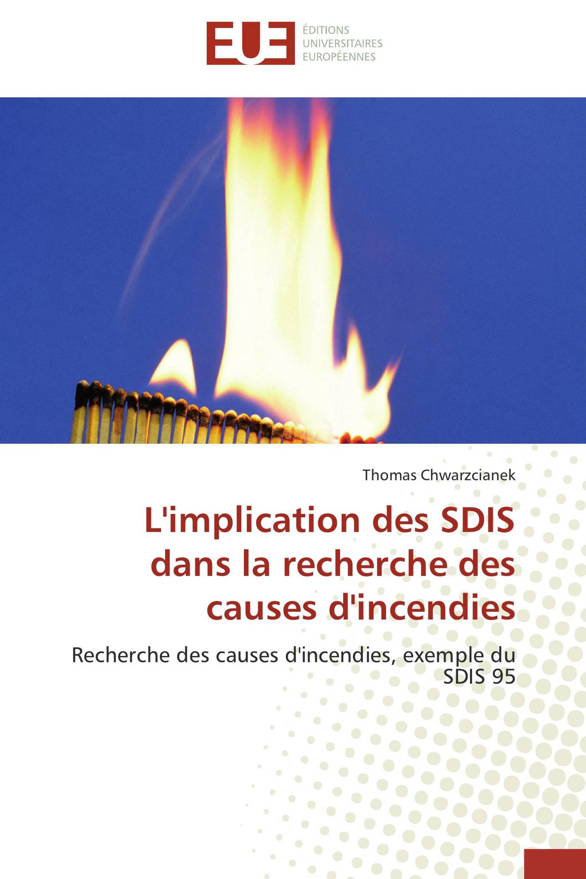 L'implication des SDIS dans la recherche des causes d'incendies