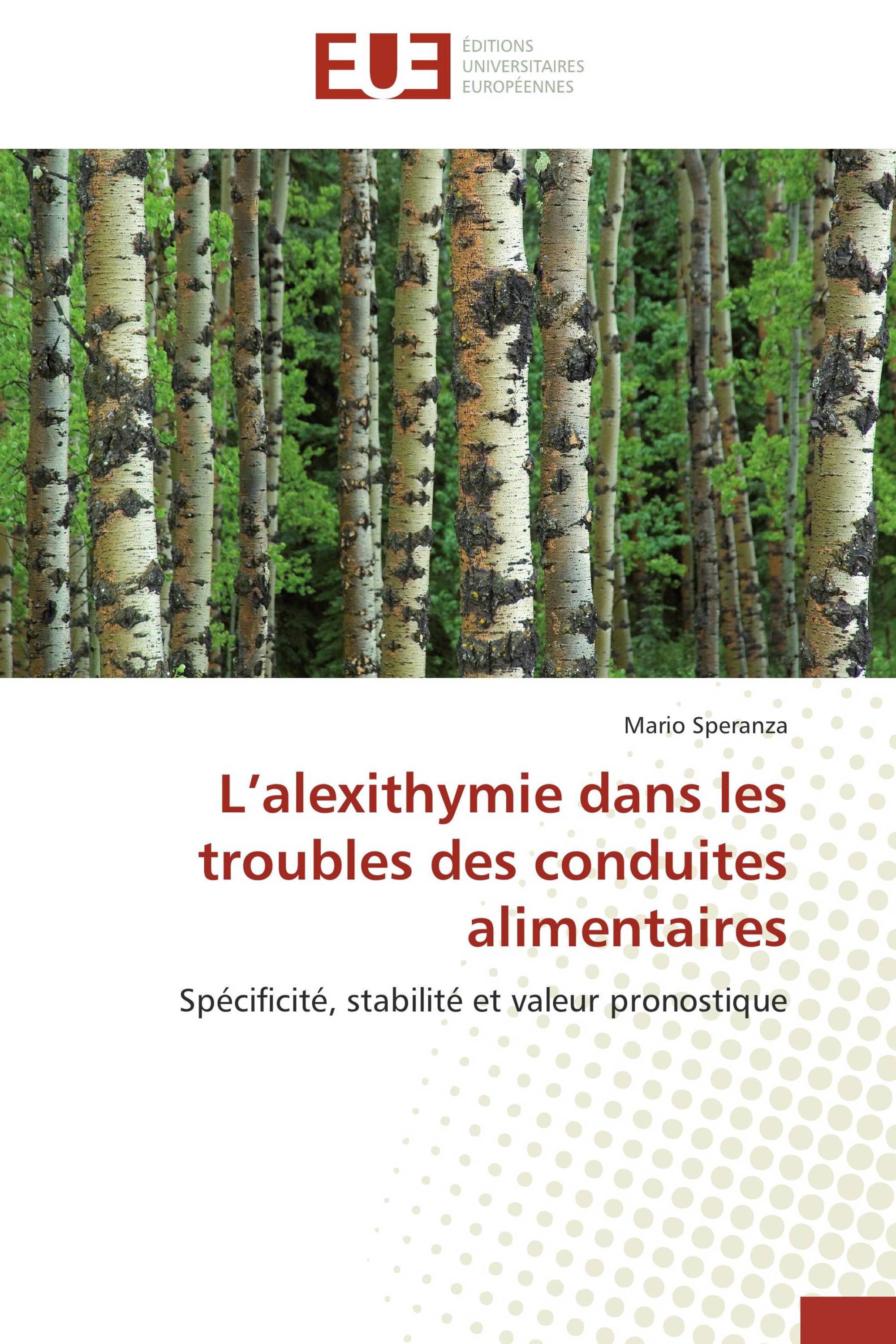 L’alexithymie dans les troubles des conduites alimentaires