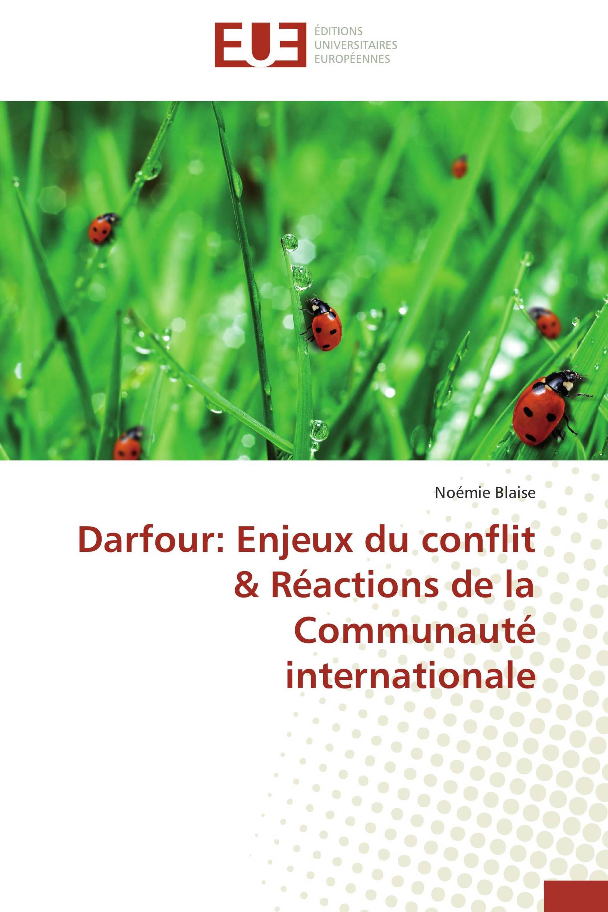 Darfour: Enjeux du conflit & Réactions de la Communauté internationale