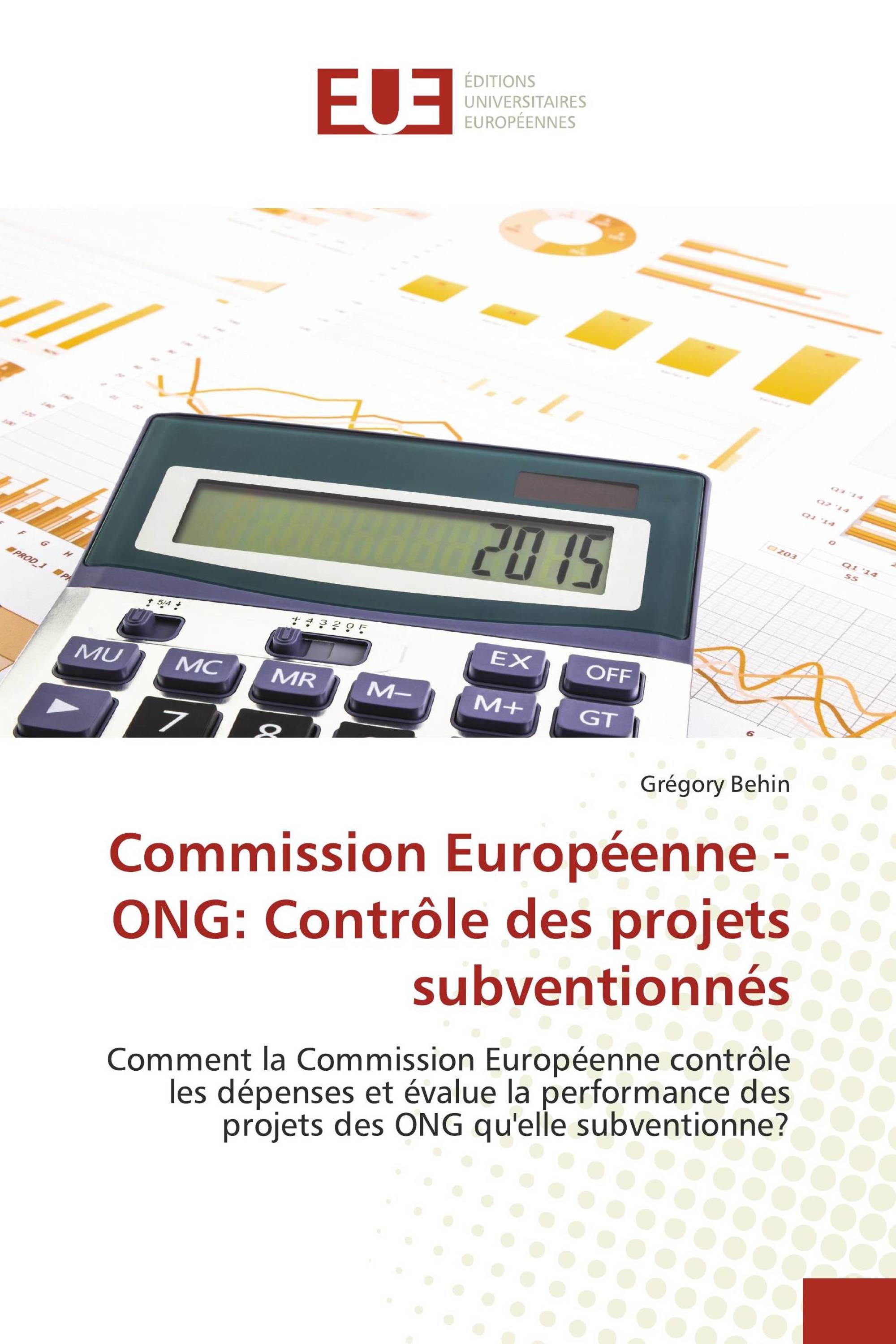 Commission Européenne - ONG: Contrôle des projets subventionnés