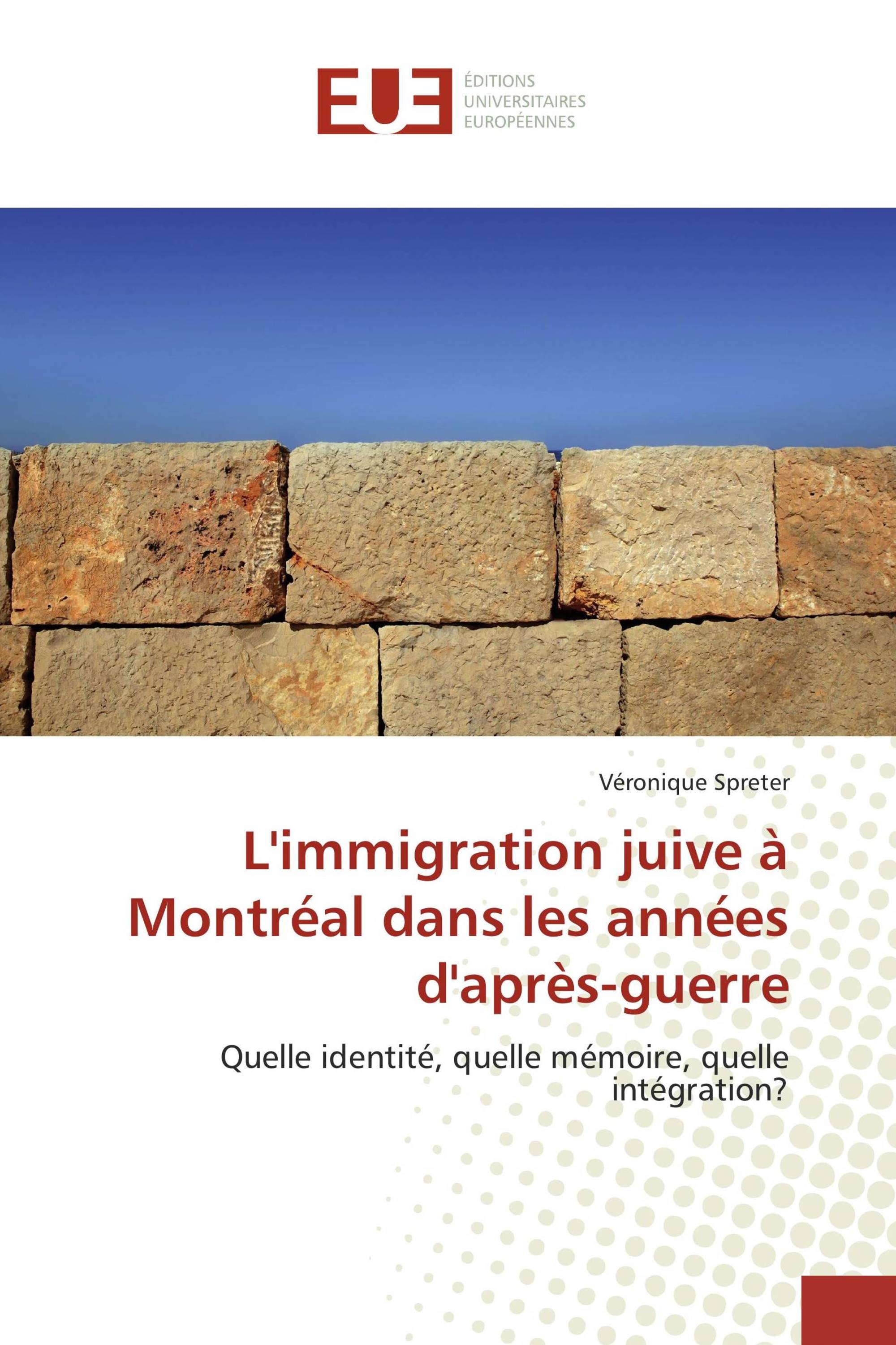 L'immigration juive à Montréal dans les années d'après-guerre