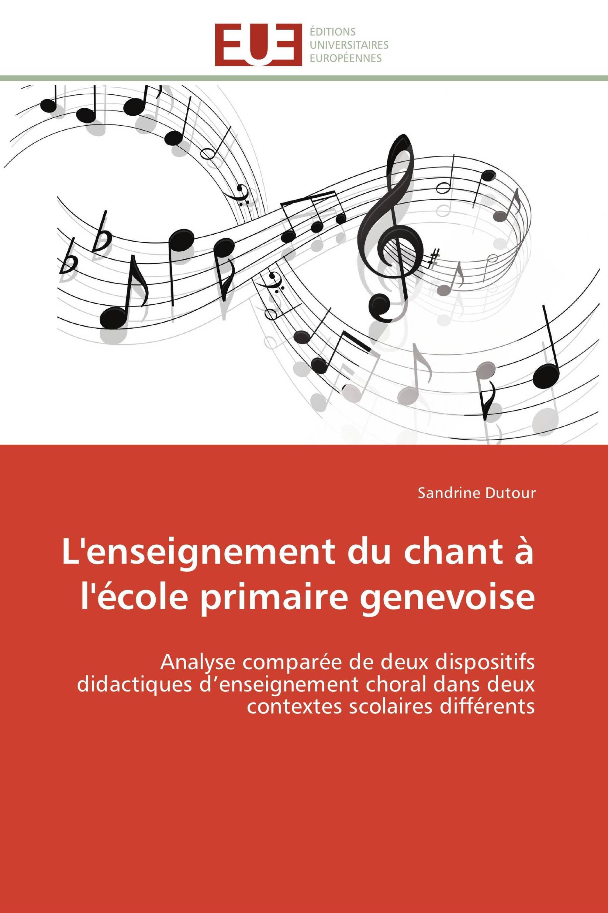 L'enseignement du chant à l'école primaire genevoise