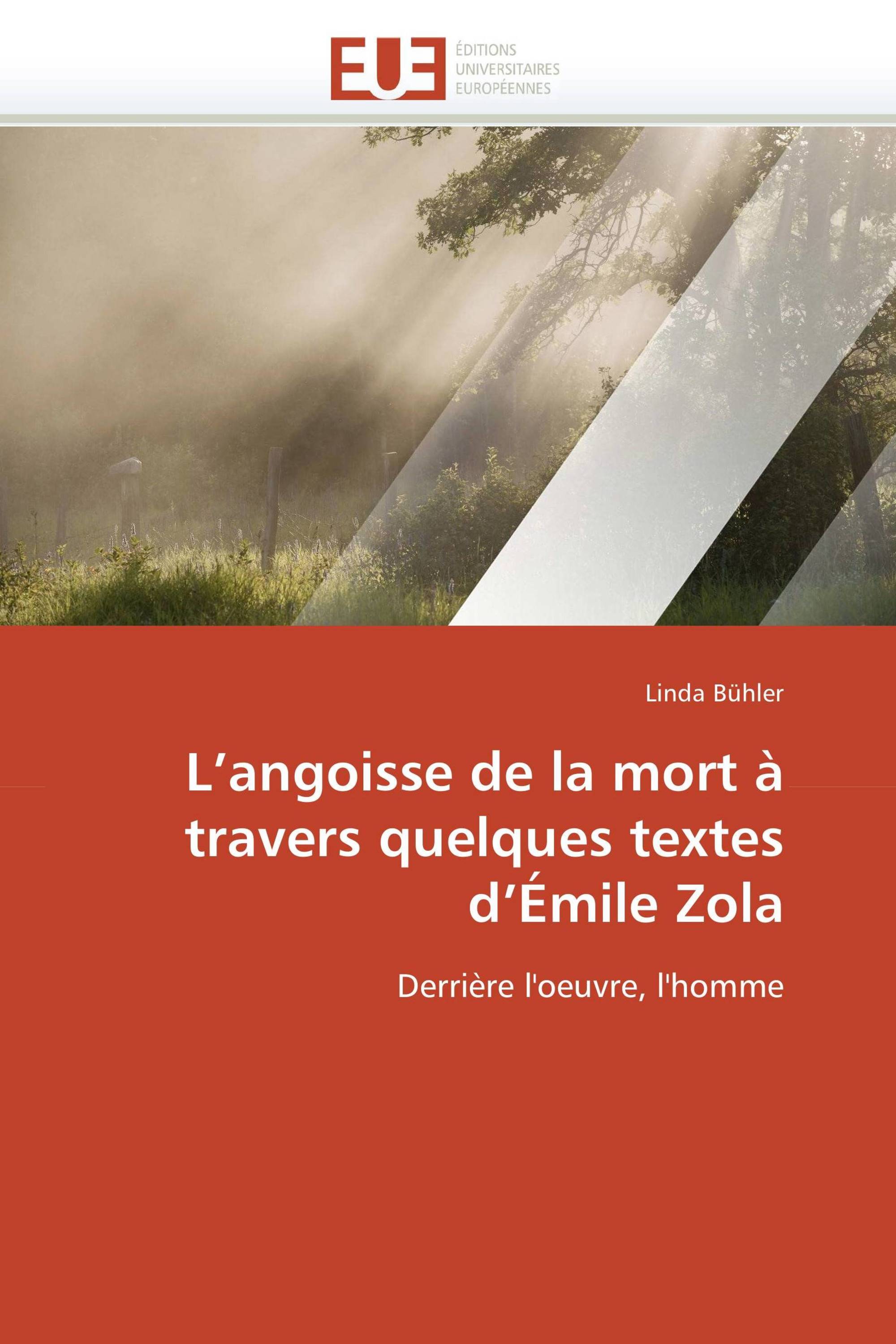 L’angoisse de la mort à travers quelques textes d’Émile Zola