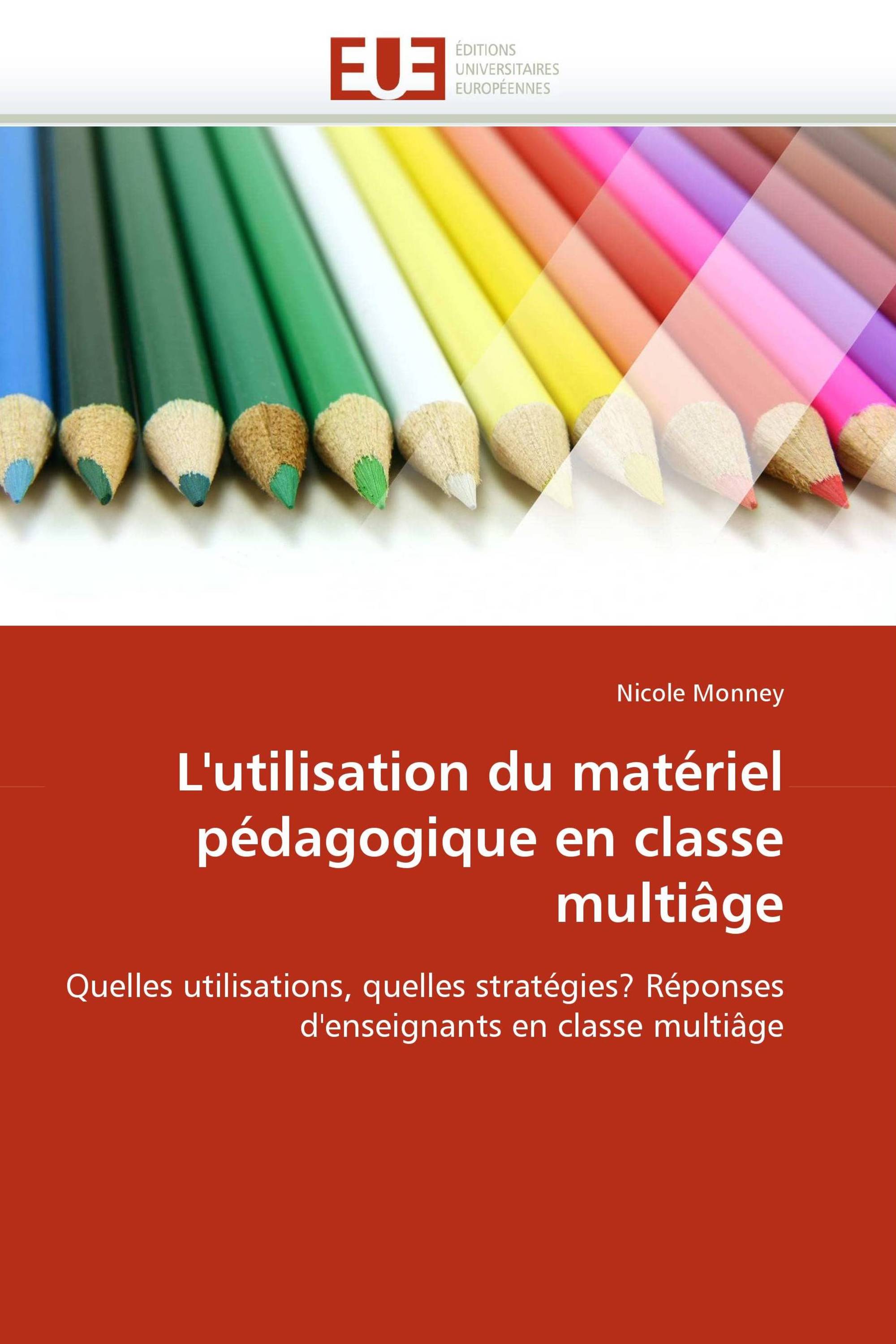 L'utilisation du matériel pédagogique en classe multiâge