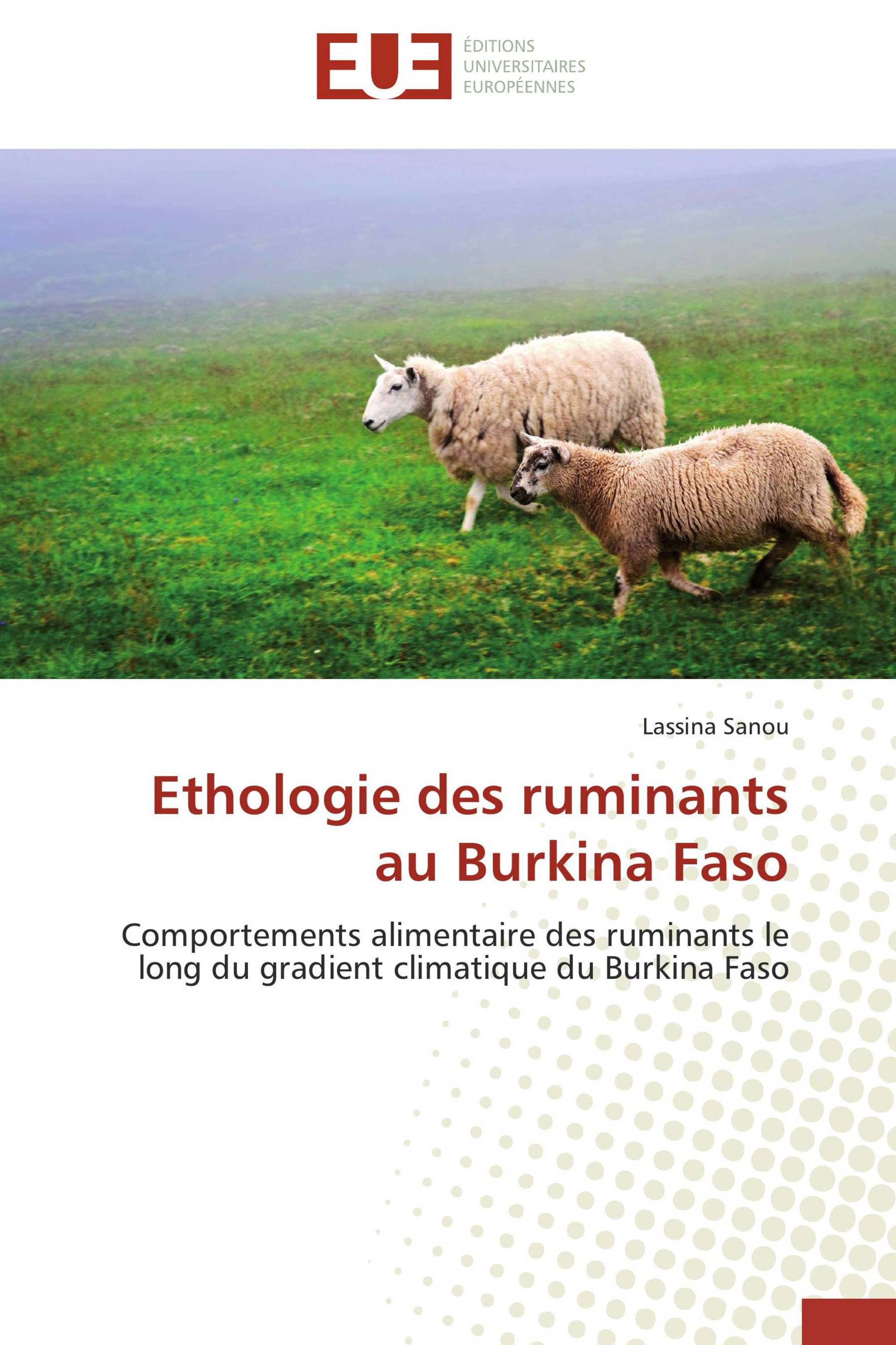 Ethologie des ruminants au Burkina Faso