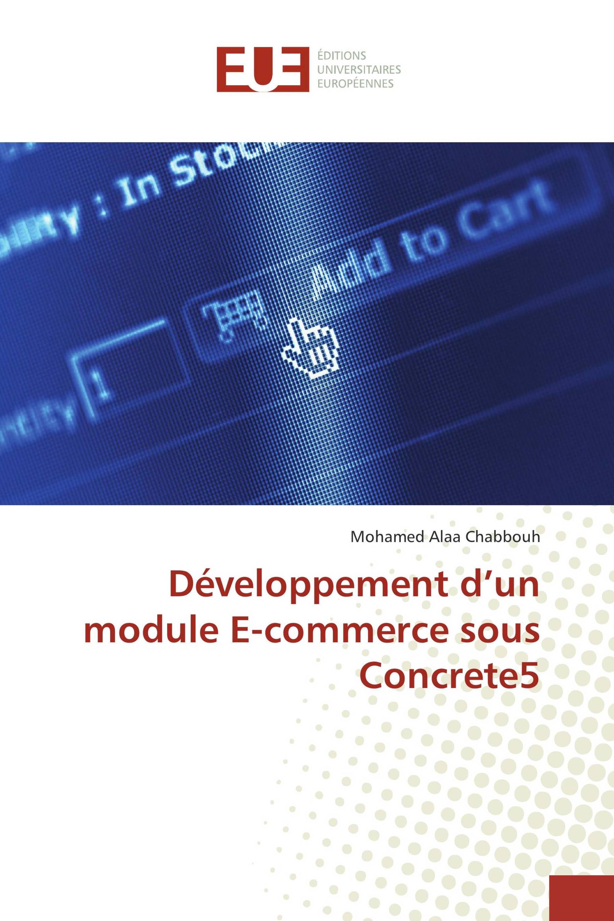 Développement d’un module E-commerce sous Concrete5