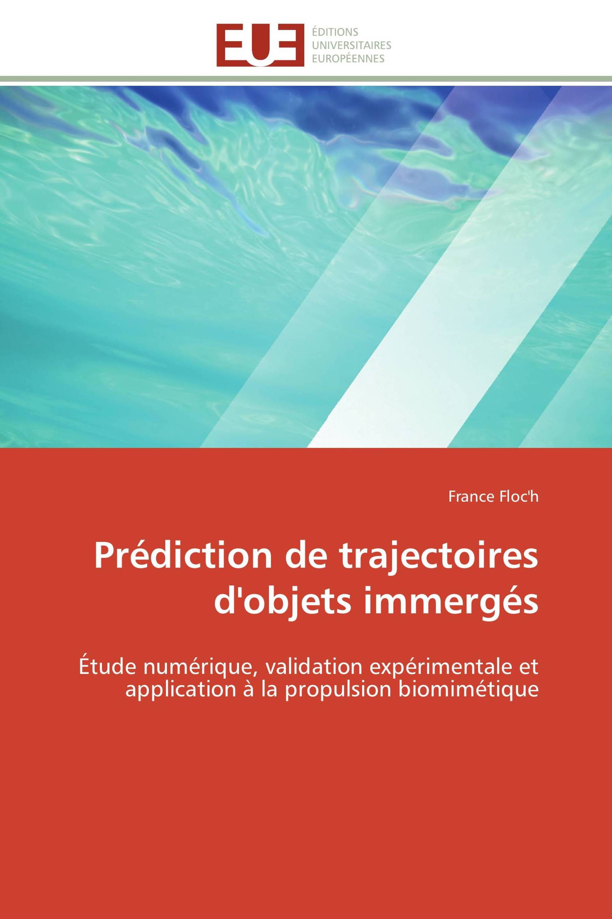 Prédiction de trajectoires d'objets immergés