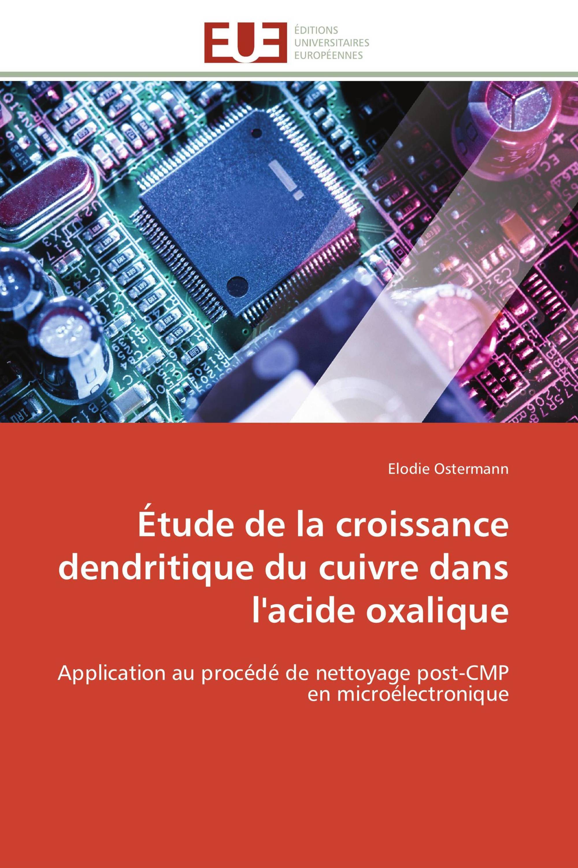 Étude de la croissance dendritique du cuivre dans l'acide oxalique