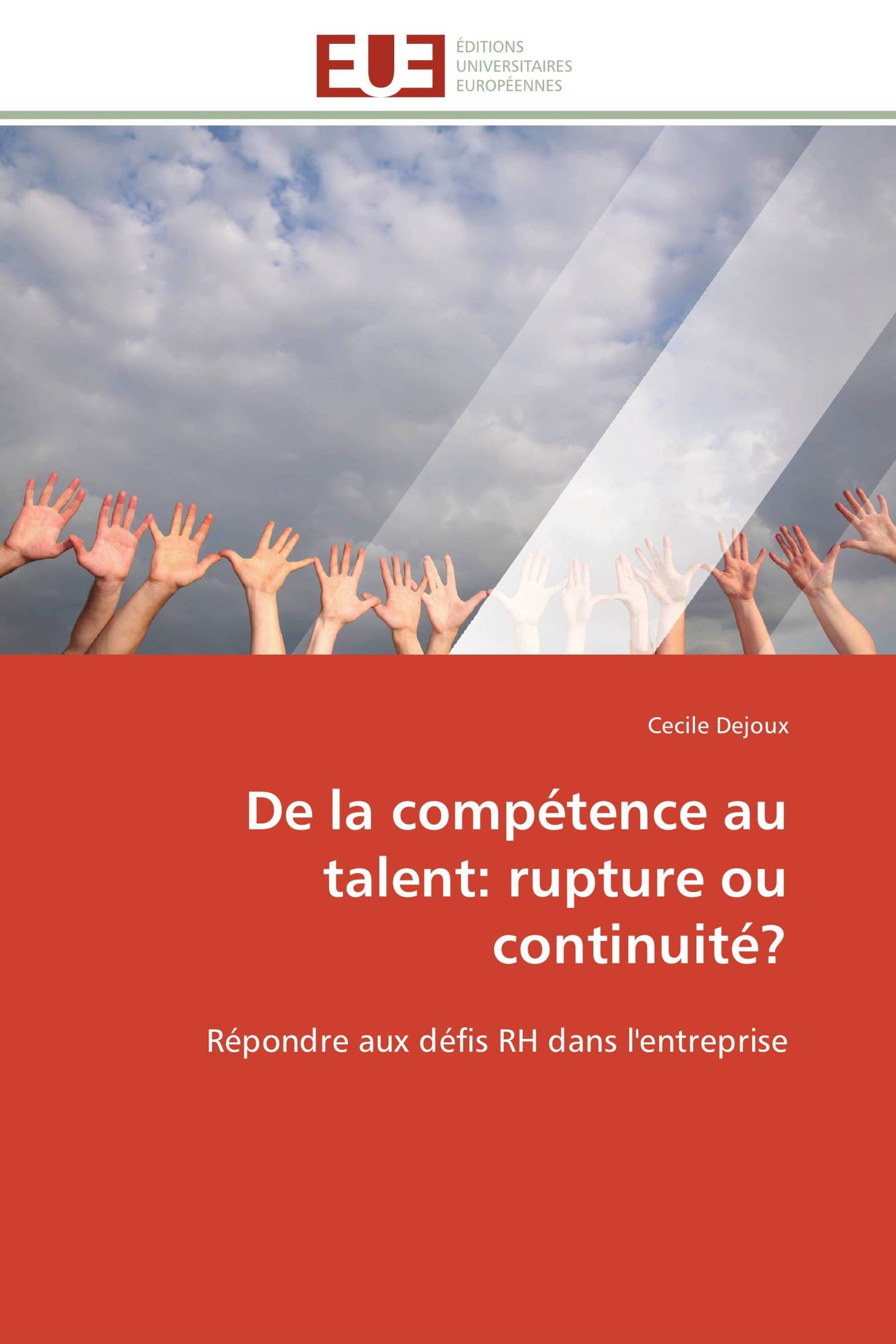 De la compétence au talent: rupture ou continuité?