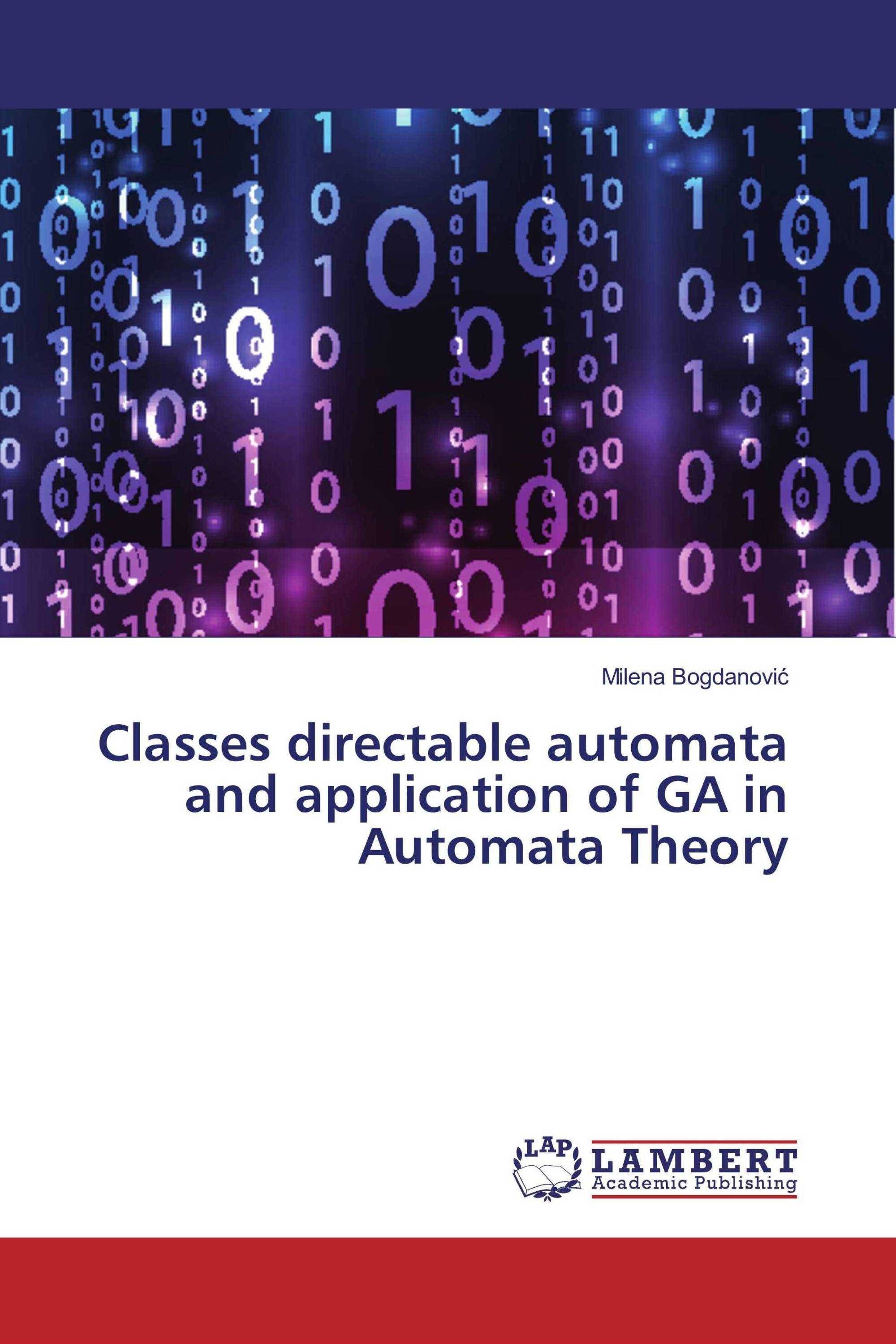 Classes directable automata and application of GA in Automata Theory