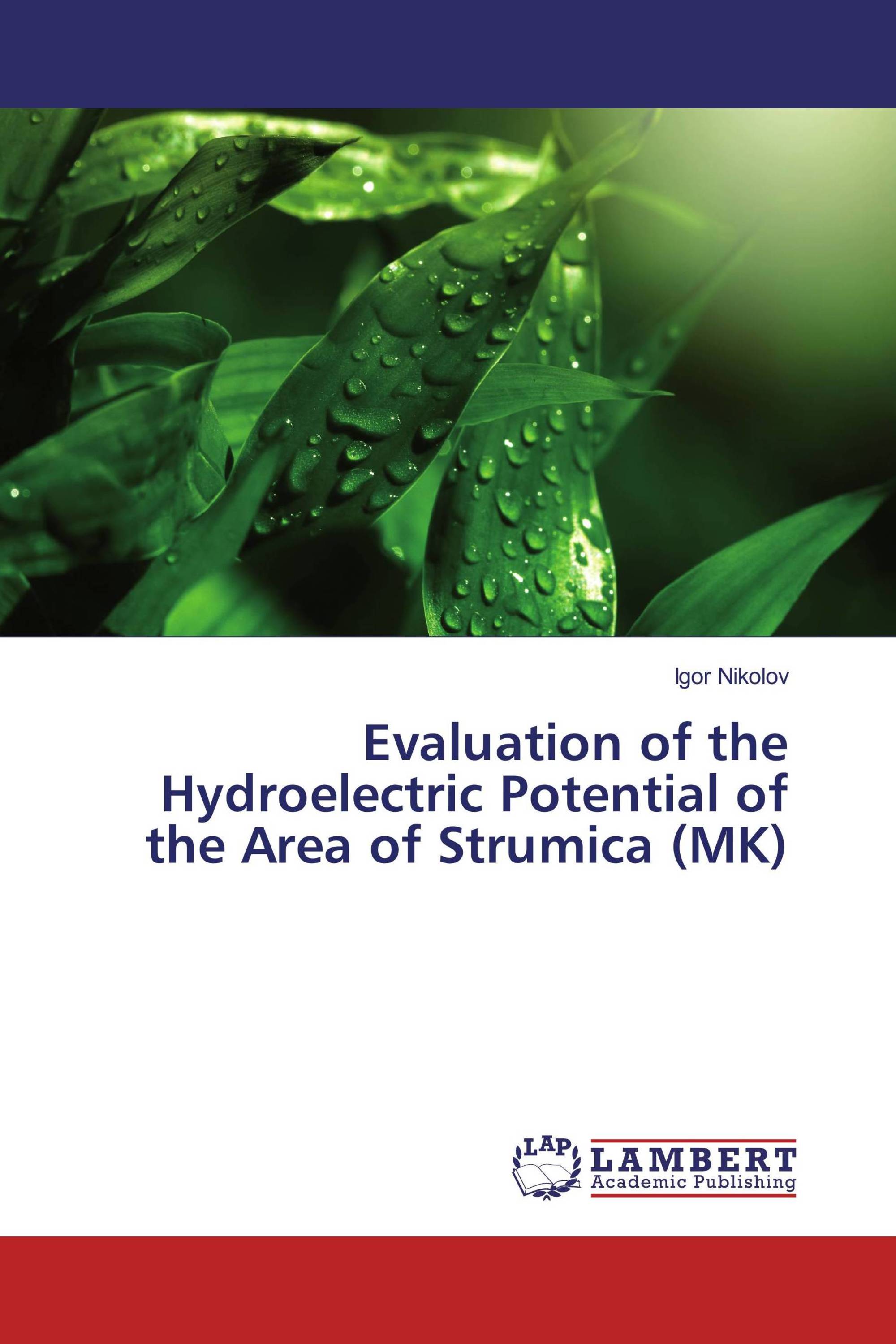 Evaluation of the Hydroelectric Potential of the Area of Strumica (MK)