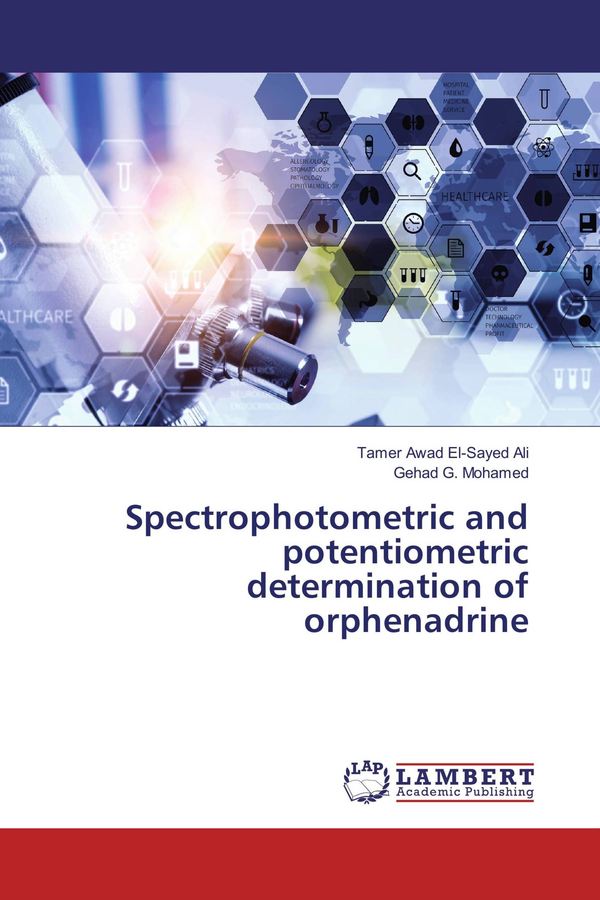 Spectrophotometric and potentiometric determination of orphenadrine