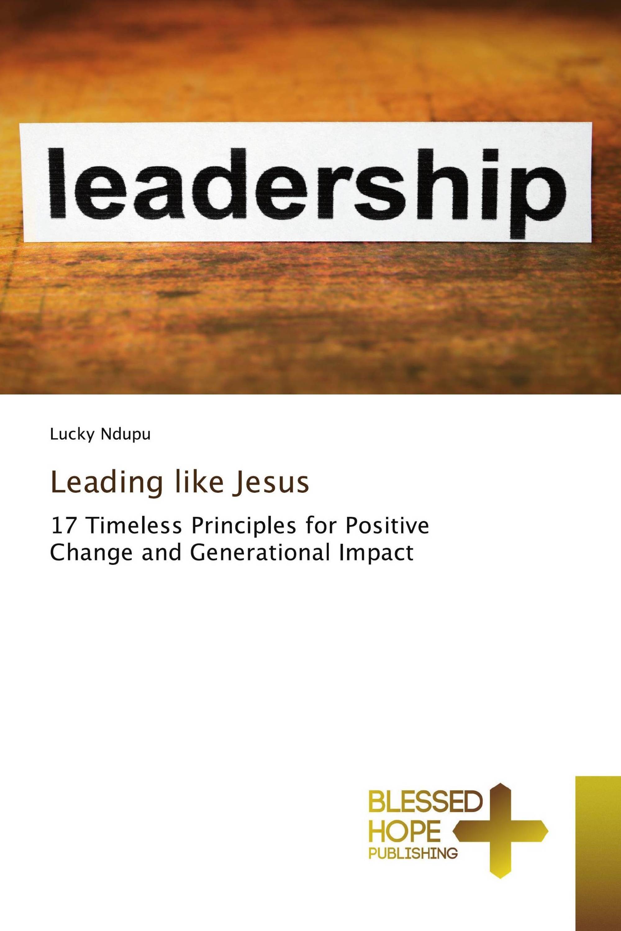 Leading like Jesus