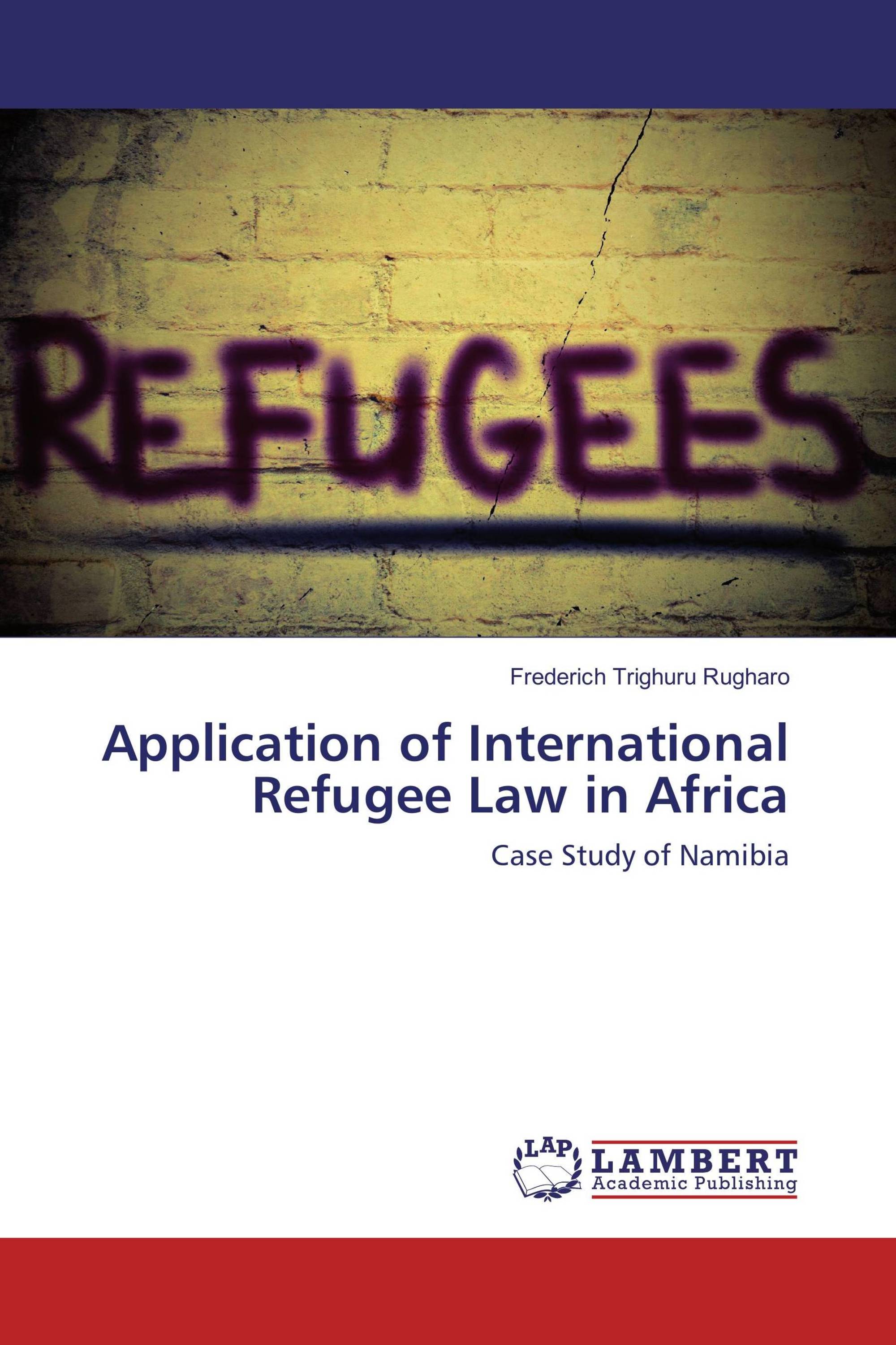 International refugee law jobs