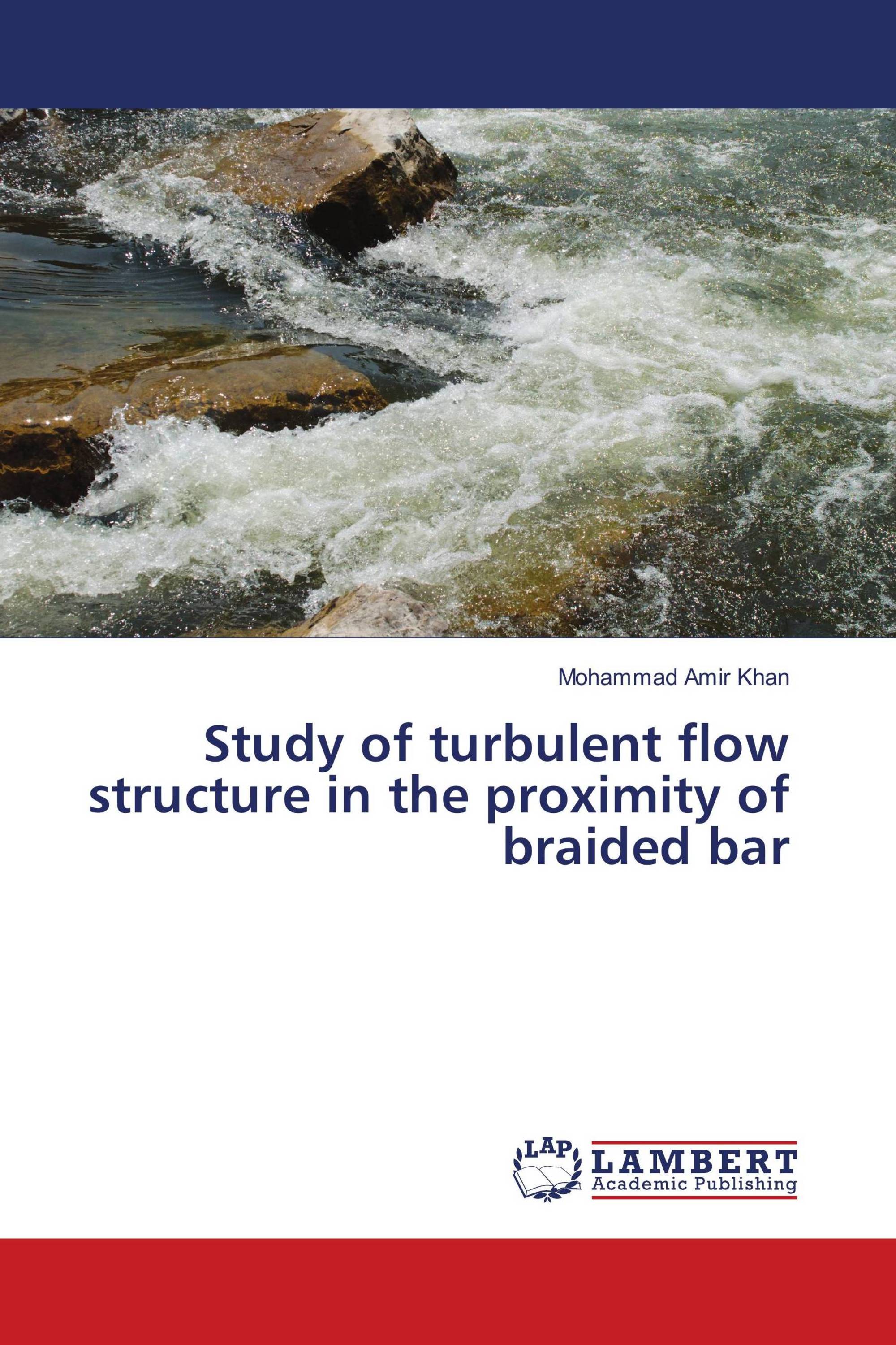 Study of turbulent flow structure in the proximity of braided bar