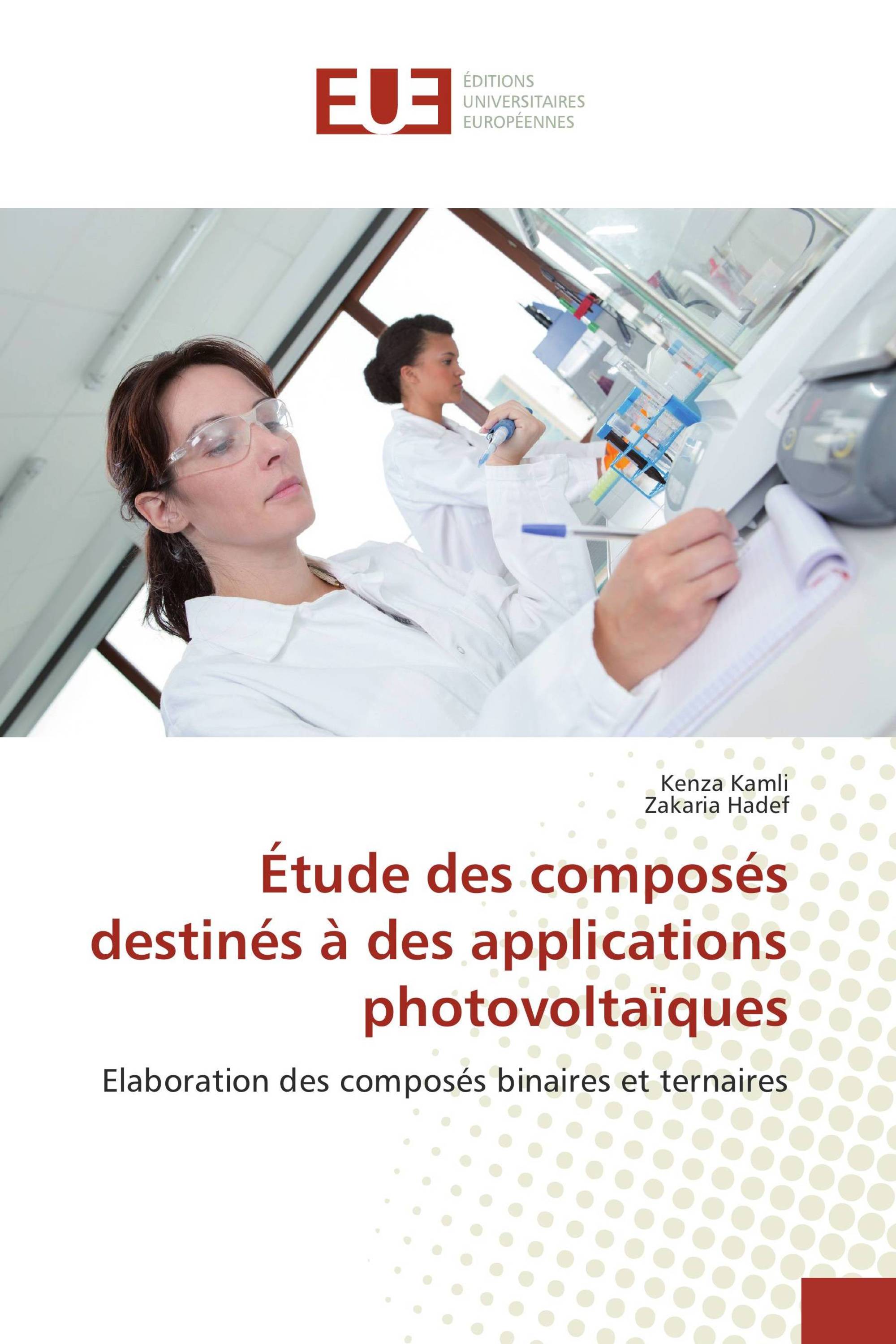 Étude des composés destinés à des applications photovoltaïques