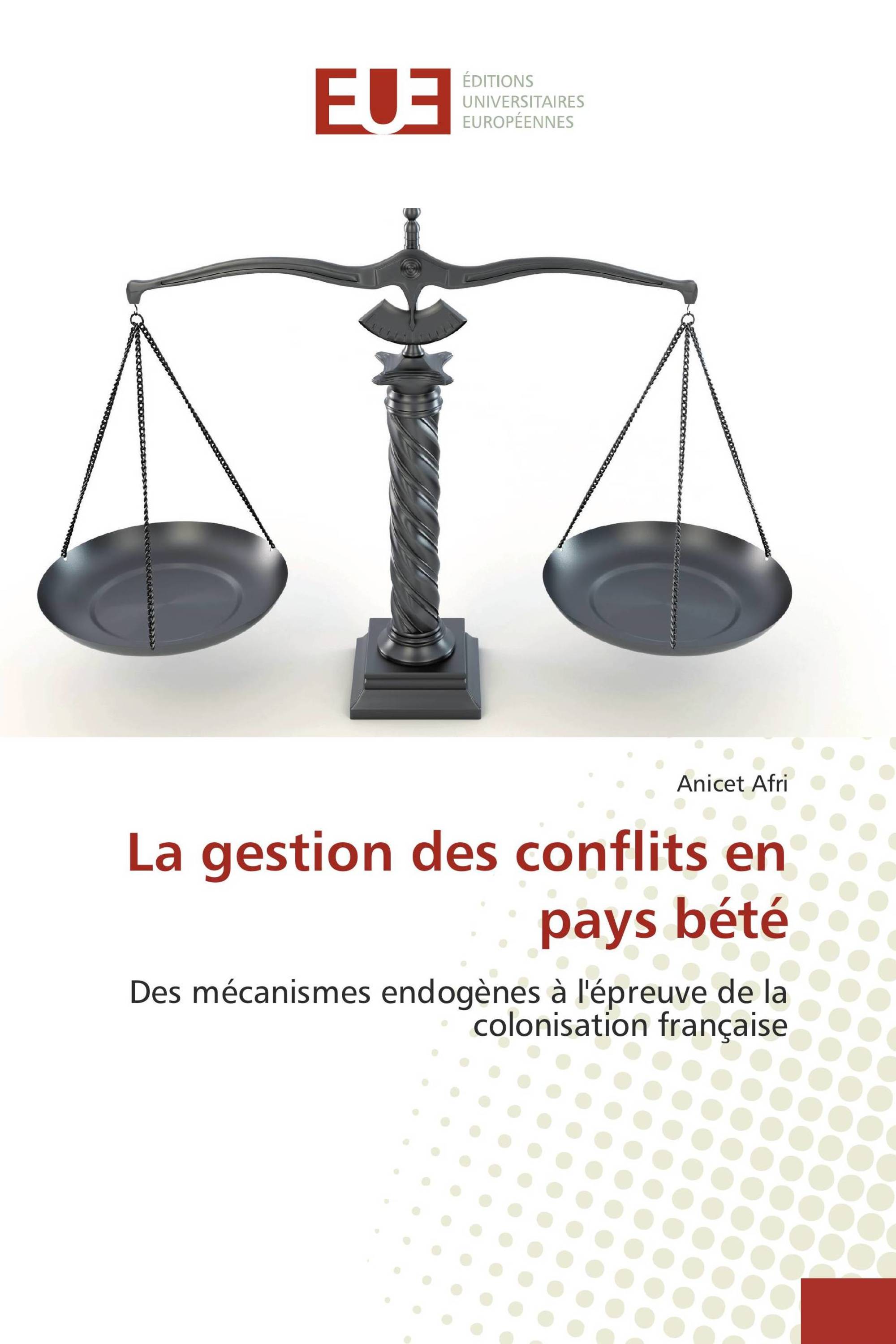 La gestion des conflits en pays bété