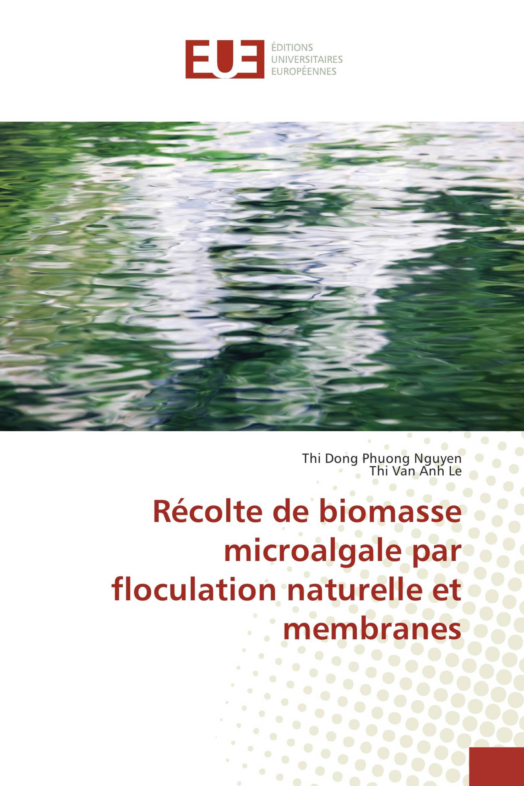 Récolte de biomasse microalgale par floculation naturelle et membranes