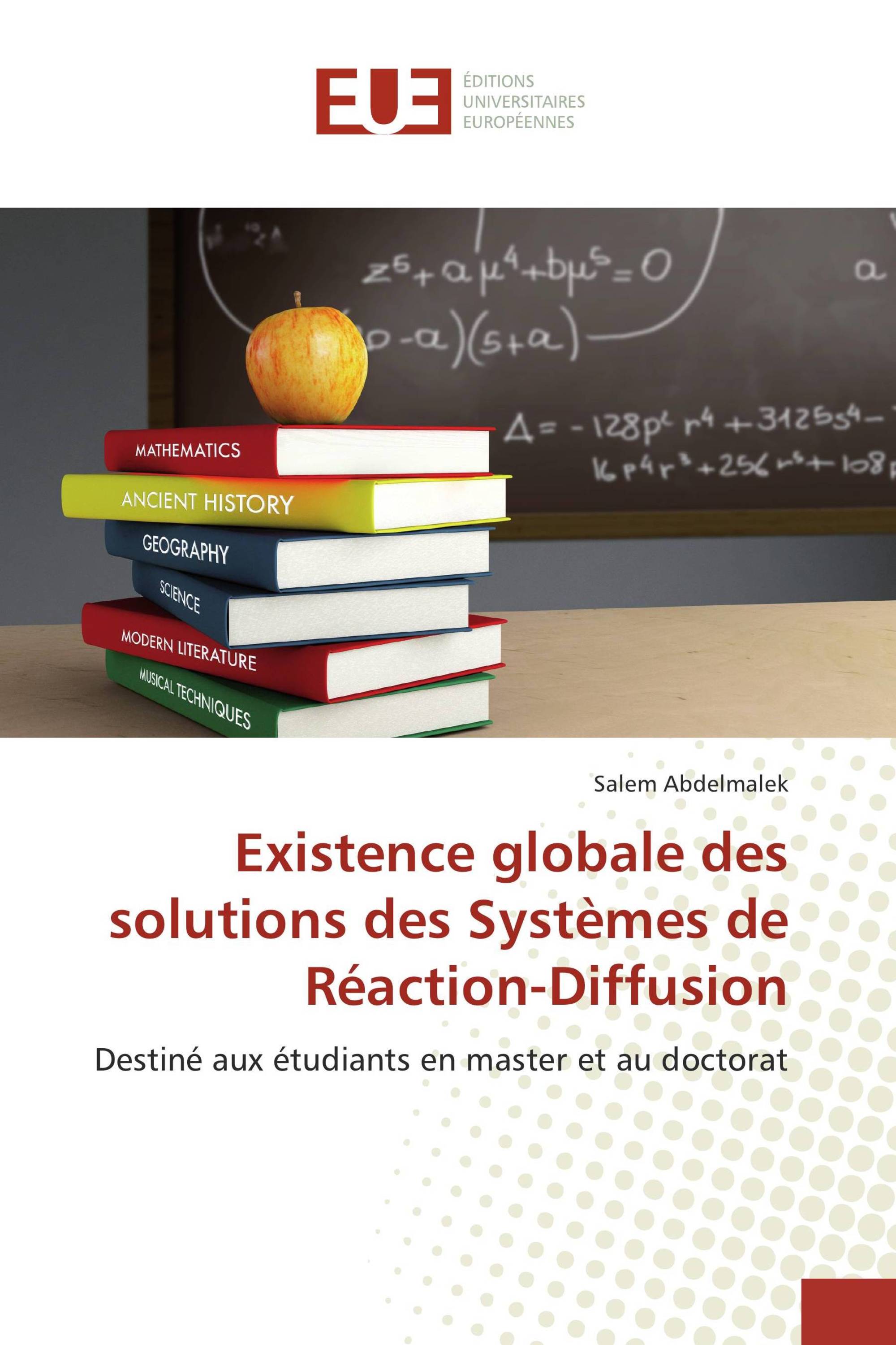 Existence globale des solutions des Systèmes de Réaction-Diffusion