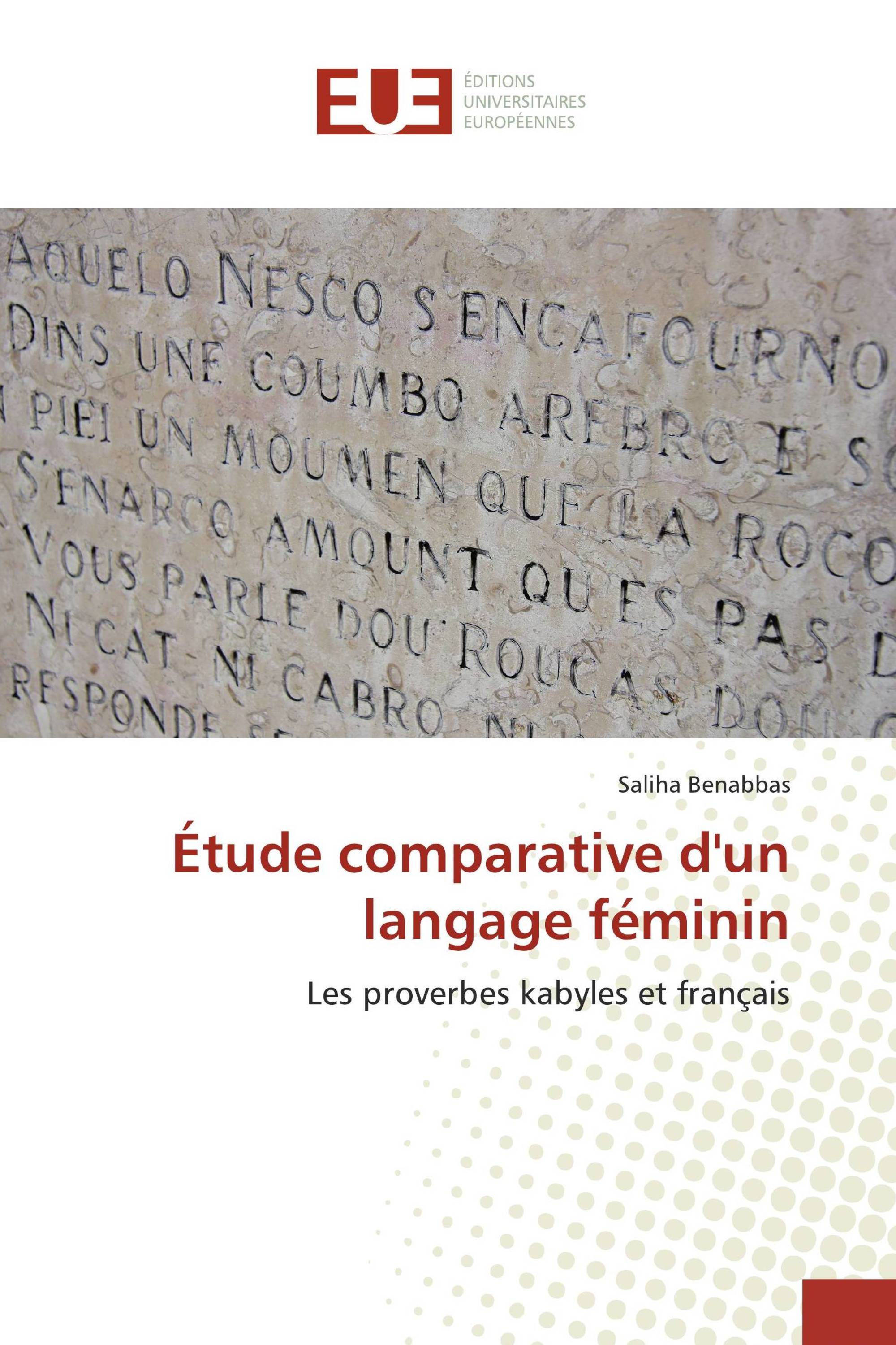 Étude comparative d'un langage féminin