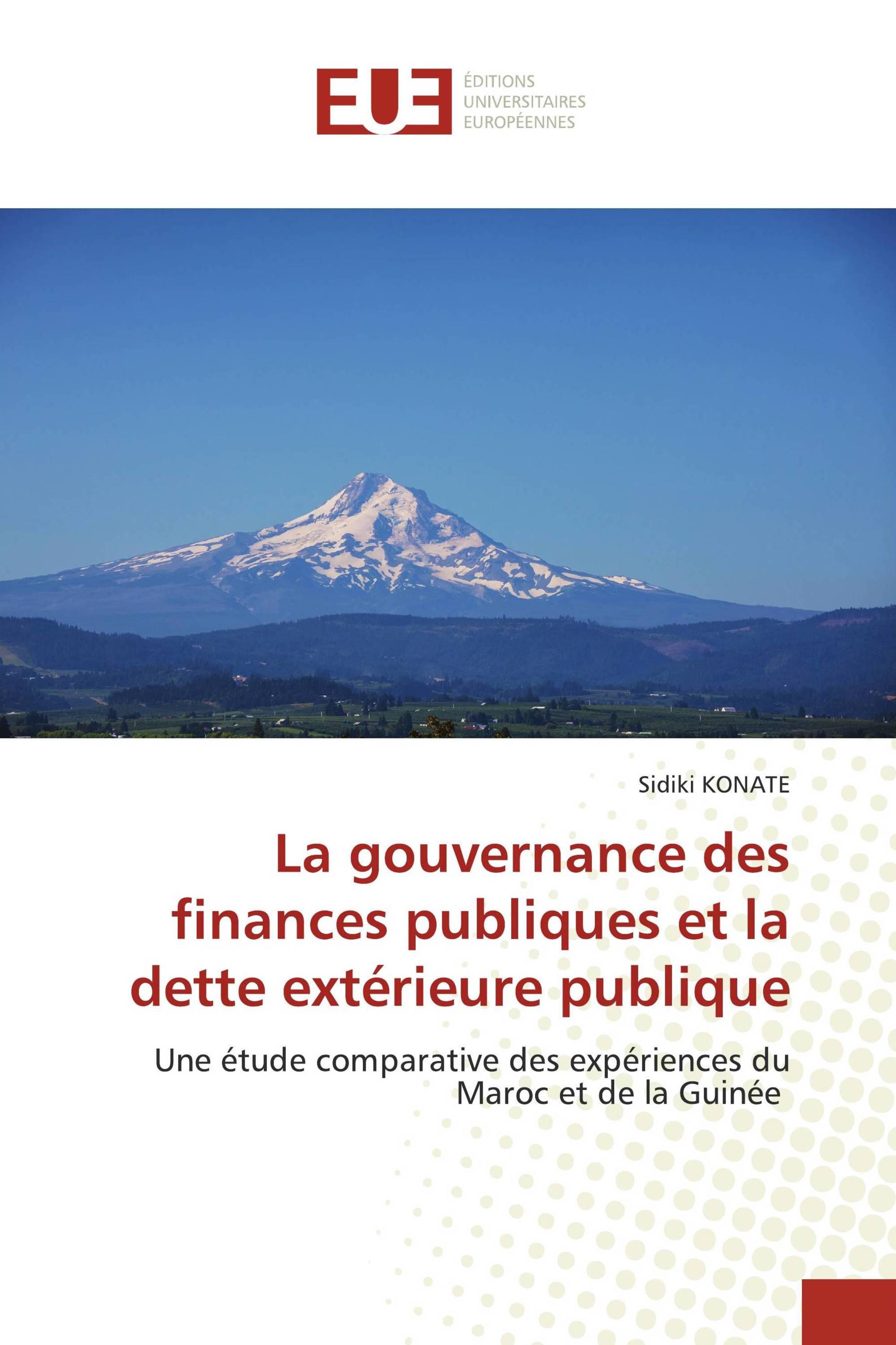 La gouvernance des finances publiques et la dette extérieure publique