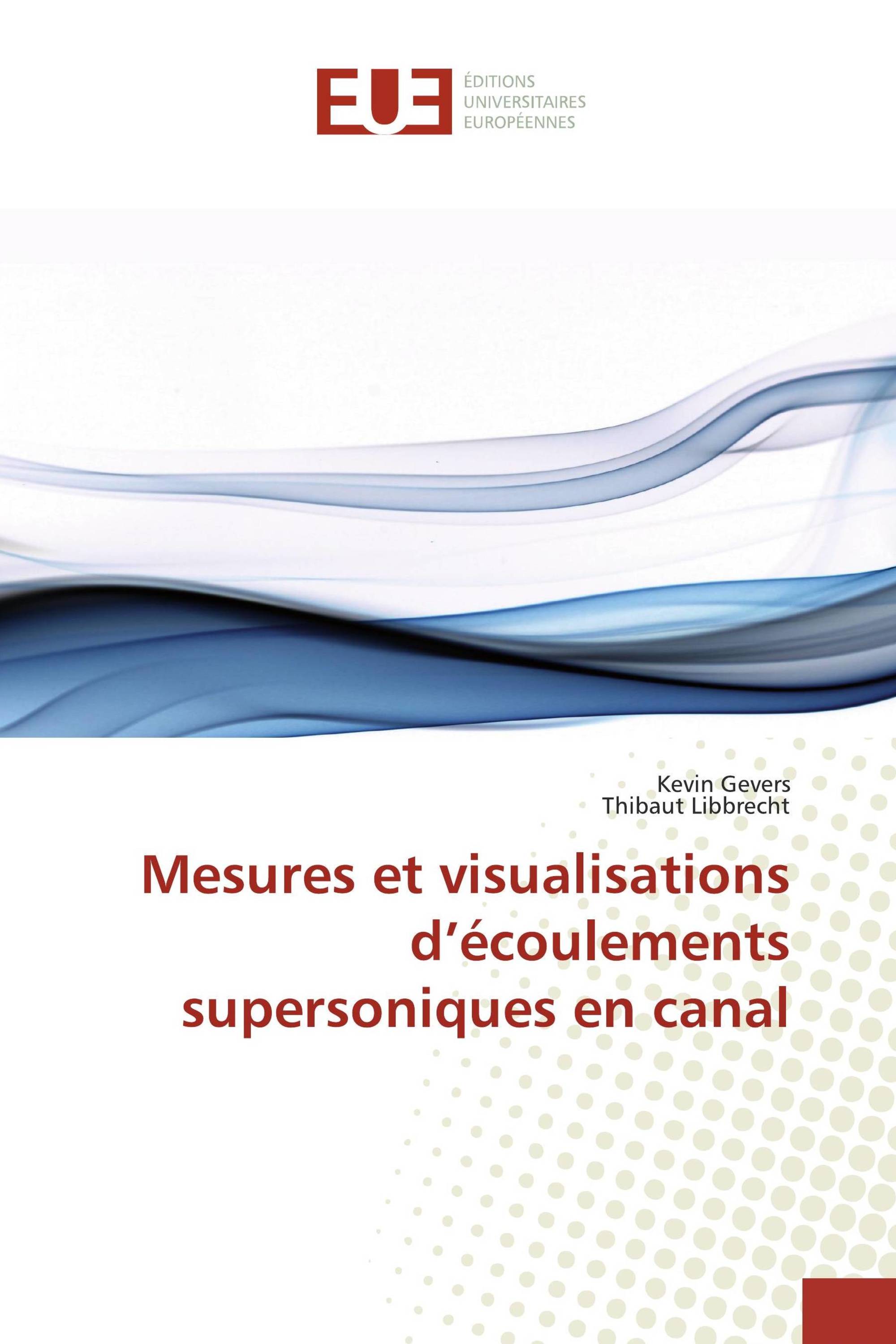 Mesures et visualisations d’écoulements supersoniques en canal